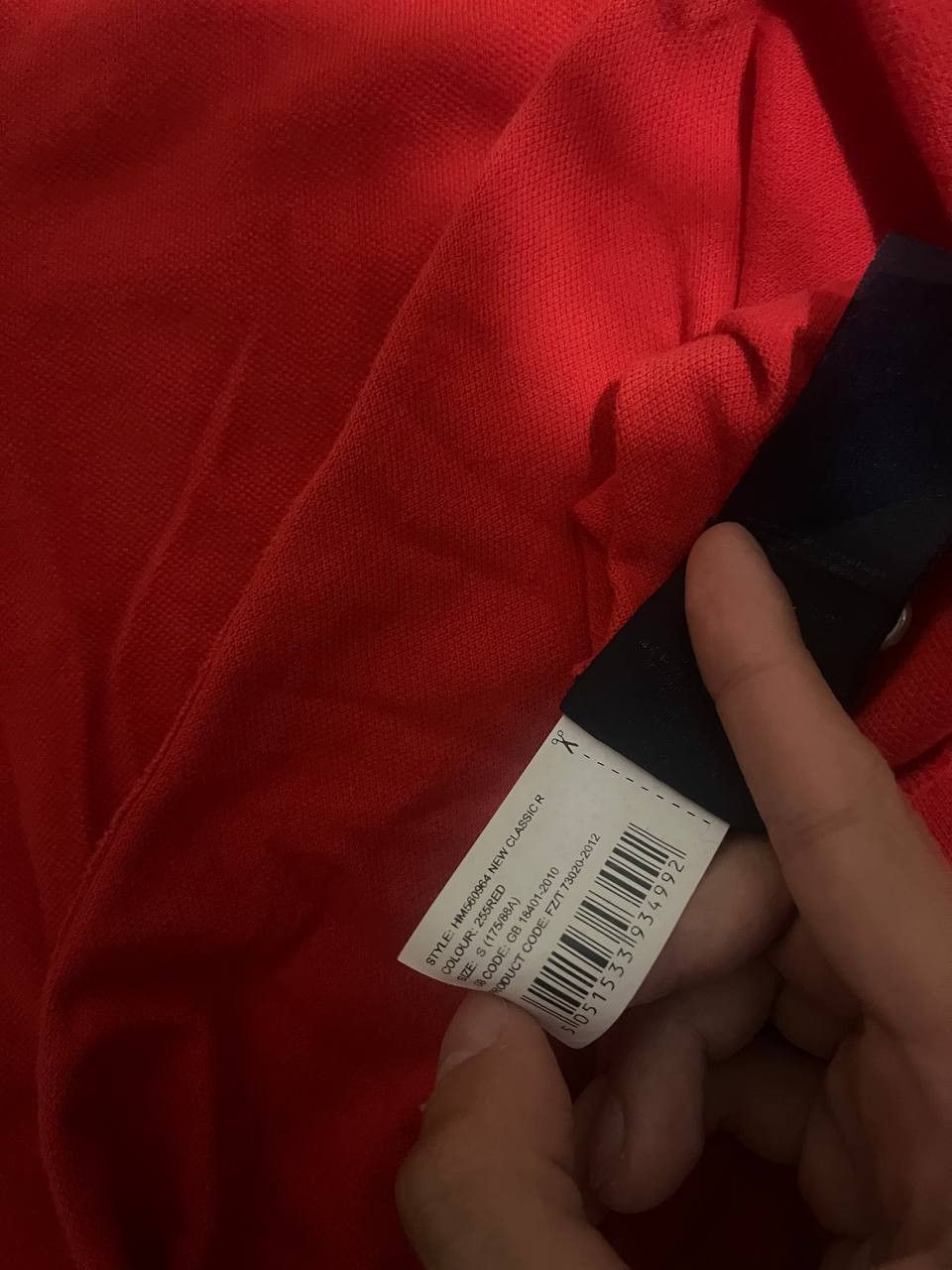 Hackett hackett london men polo shirt size small red/black #4 Size US S / EU 44-46 / 1 - 6 Thumbnail