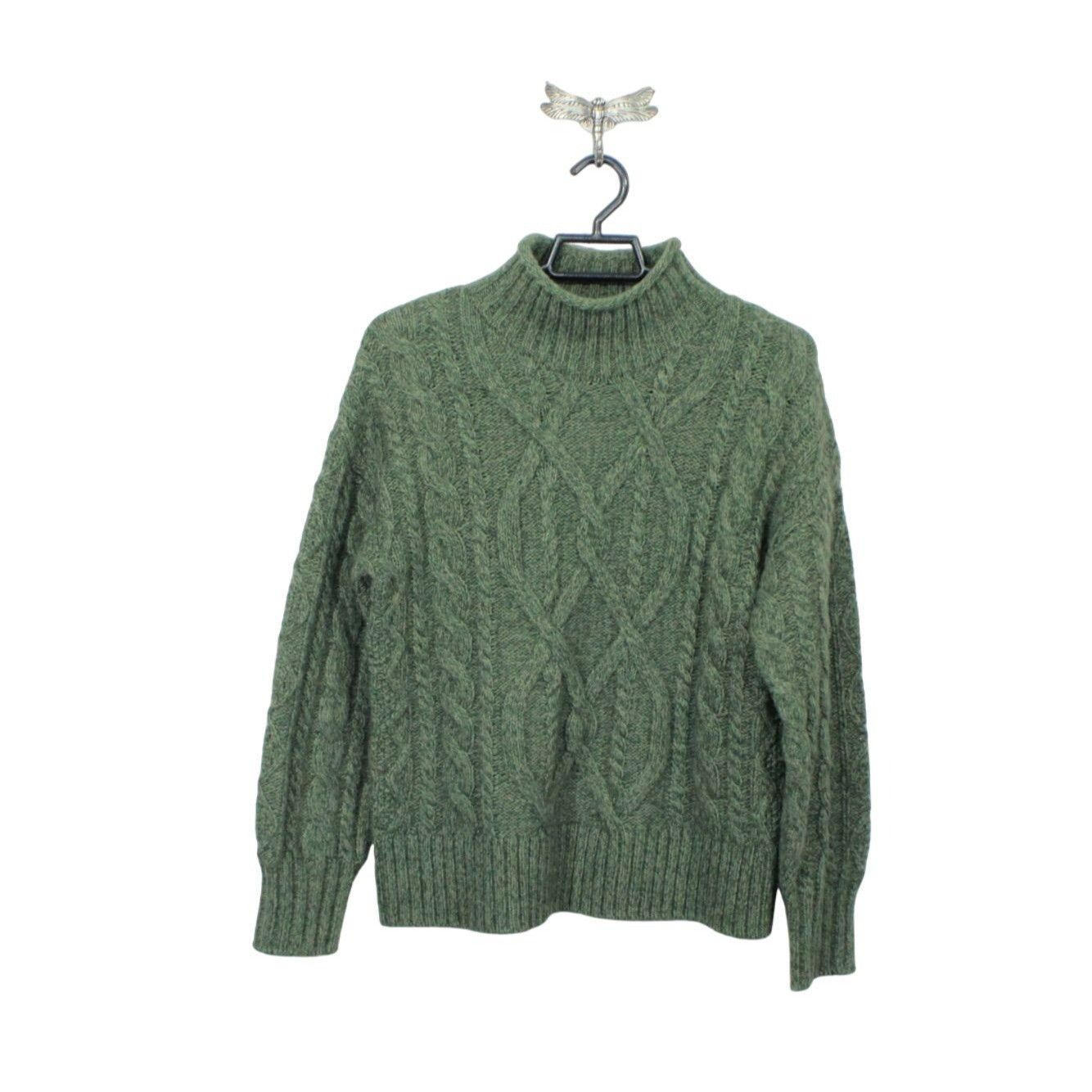 L.L. Bean LL Bean Heritage Wool Blend Mock Neck Sweater Size S / US 4 / IT 40 - 1 Thumbnail