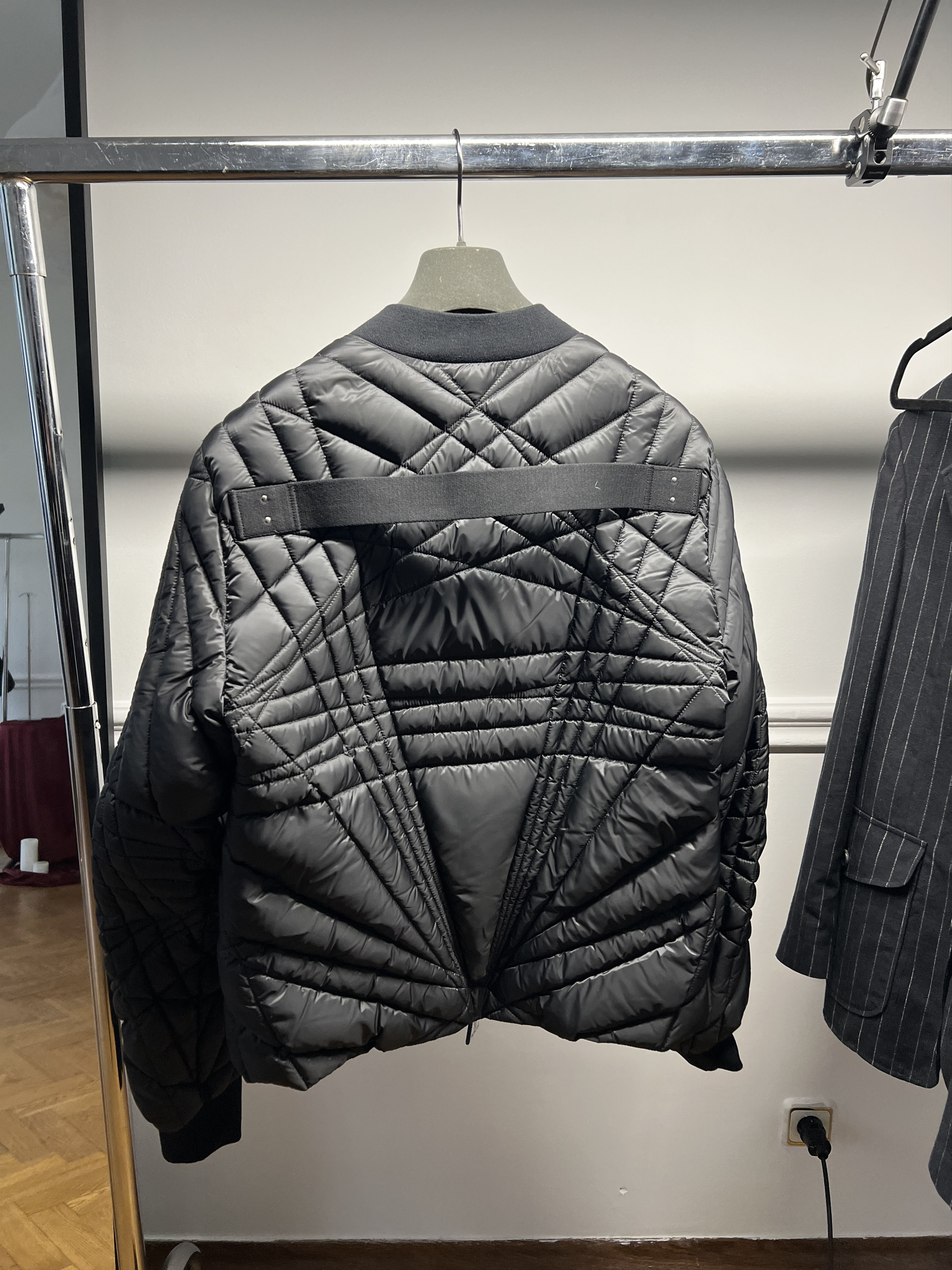 Moncler × Rick Owens RICK OWENS MEGAPENTA FLIGHT JACKET Size US L / EU 52-54 / 3 - 16 Thumbnail