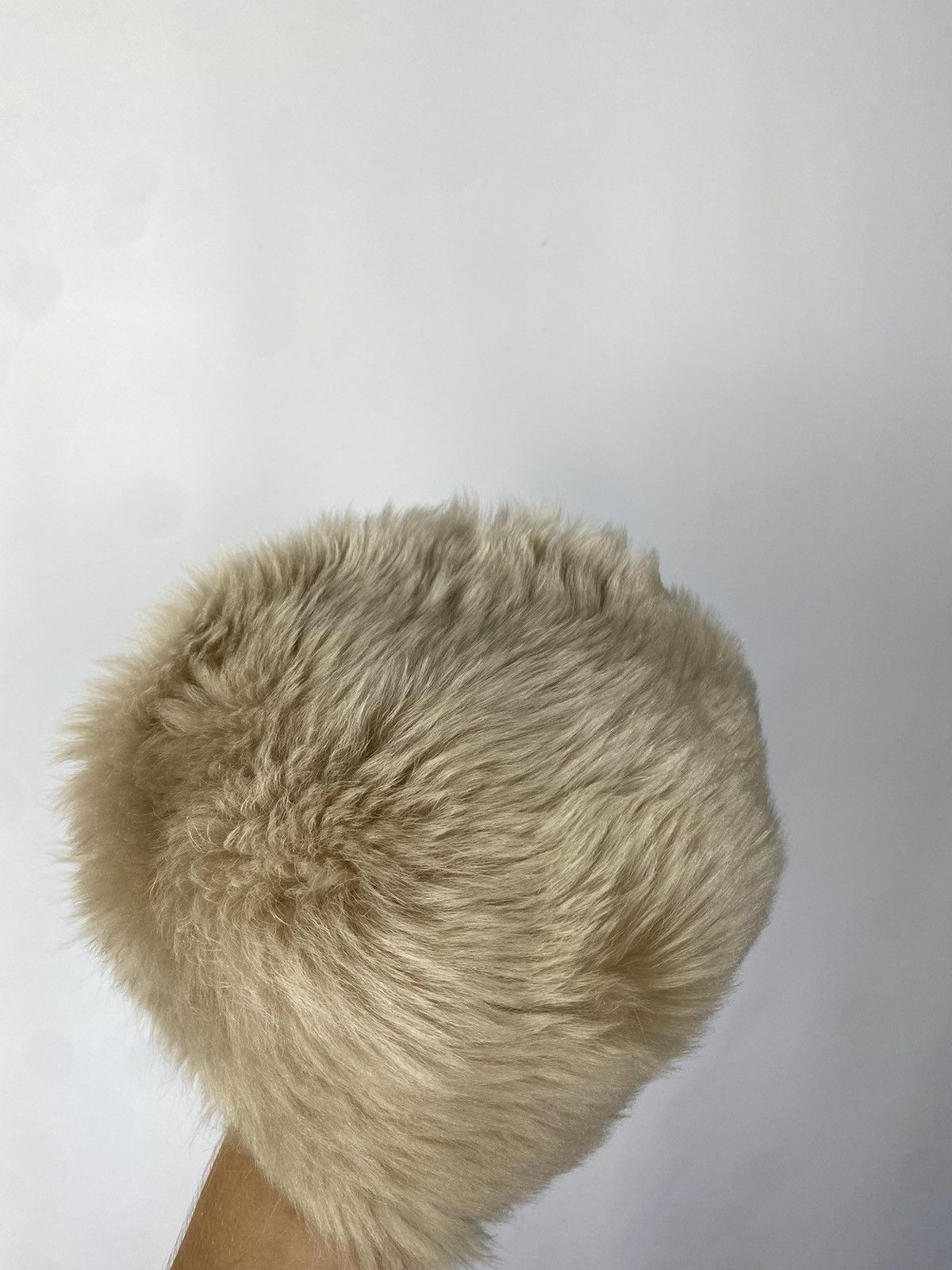 Japanese Brand Vintage Mohair Fuzzy Ushanka Y2K Opium Hype Rare Size ONE SIZE - 5 Thumbnail