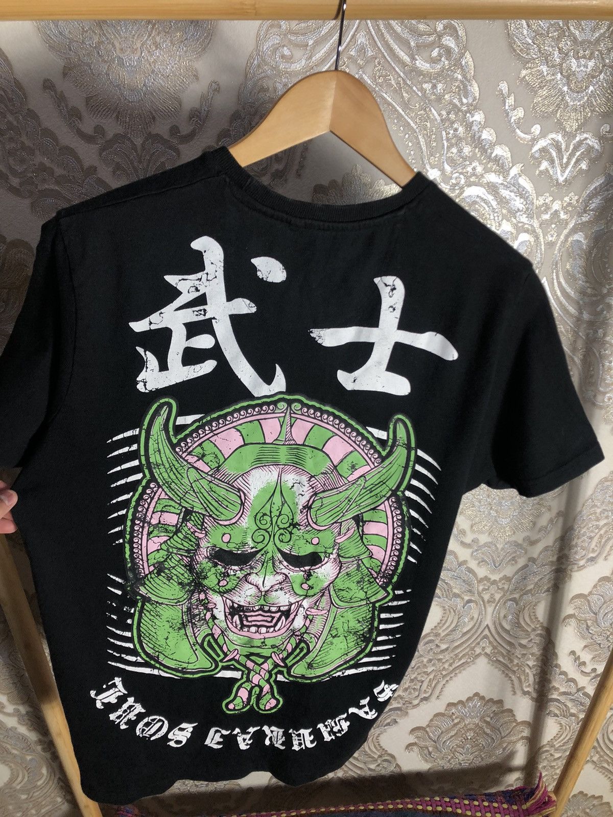 Japanese Brand VERY RARE YAKUZA SAMURAI DEMON MASK JAPAN STYLE T-SHIRT Y2K Size US L / EU 52-54 / 3 - 5 Thumbnail