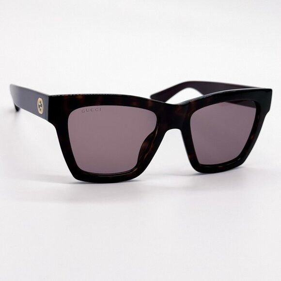 Gucci NEW GUCCI SUNGLASSES HAVANA PURPLE WOMEN EYEWEAR GUCCI GG171 Size ONE SIZE - 6 Thumbnail