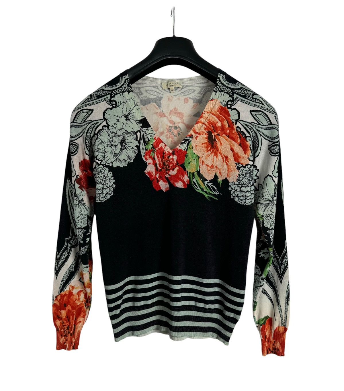Etro Etro Milano Printed Jumper Floral Silk size 44 Size M / US 6-8 / IT 42-44 - 10 Thumbnail