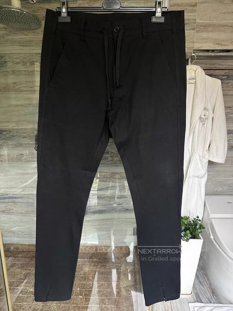 Ann Demeulemeester Ann Demeulemeester size XS Pure cotton sport trousers Size 22" - 1 Thumbnail