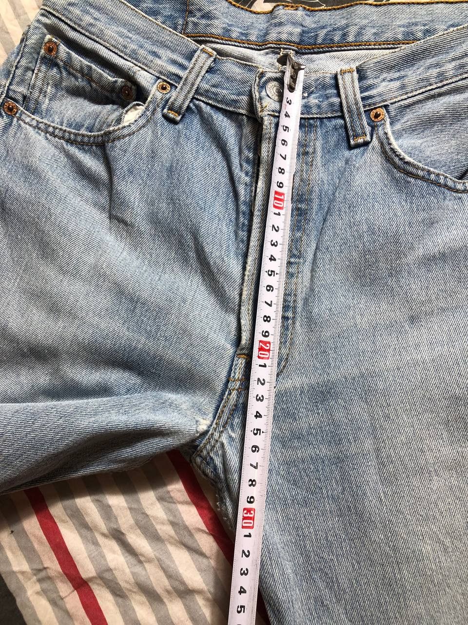 Levi's Vintage 90s Levi’s 501 Boot Cut Made in USA Size US 32 / EU 48 - 9 Thumbnail