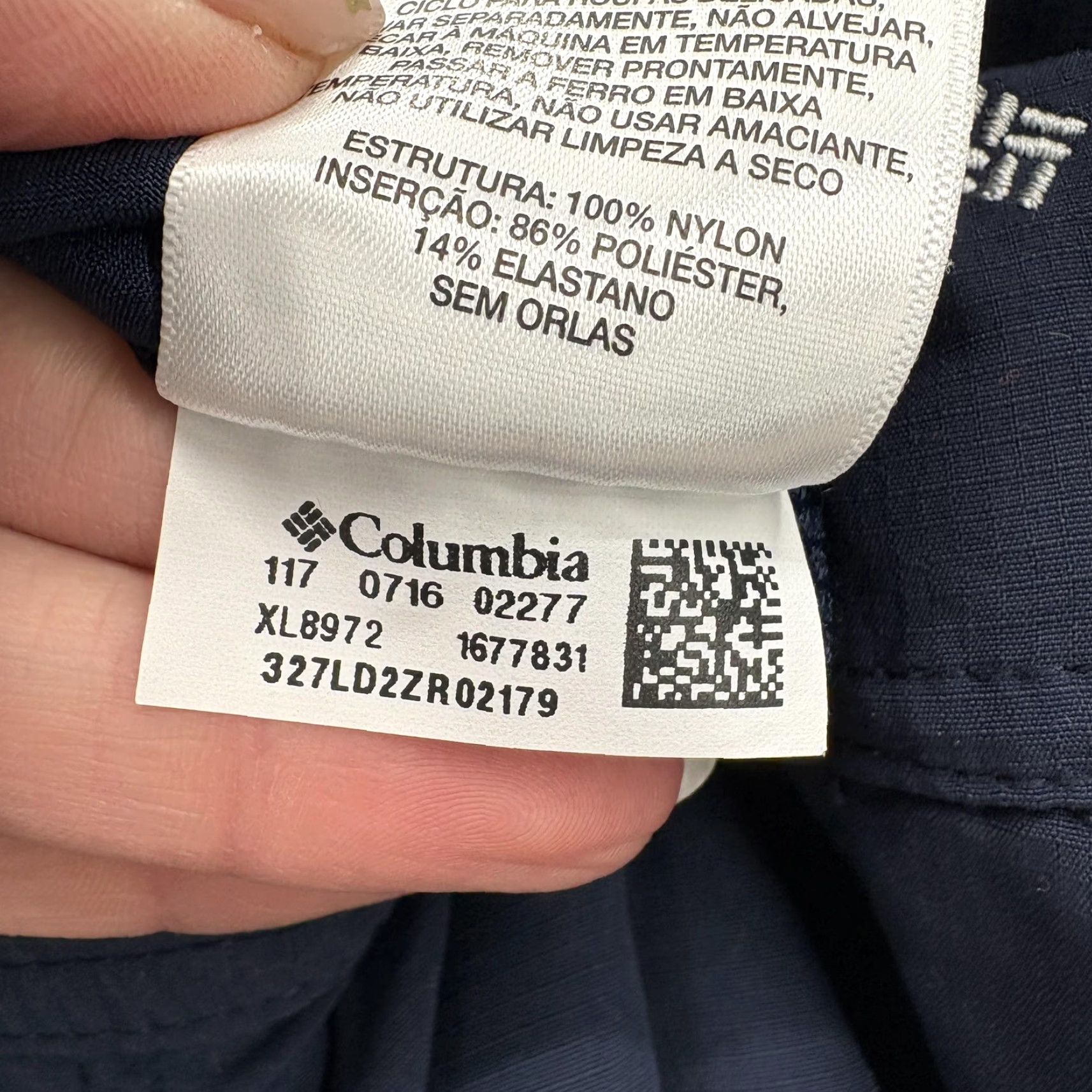 Vintage Columbia Palm Peak PFG Convertible Pants Womens 10 Short Blue Hiking Fishing Pants Mens Womens? Size 32" / US 10 / IT 46 - 6 Thumbnail