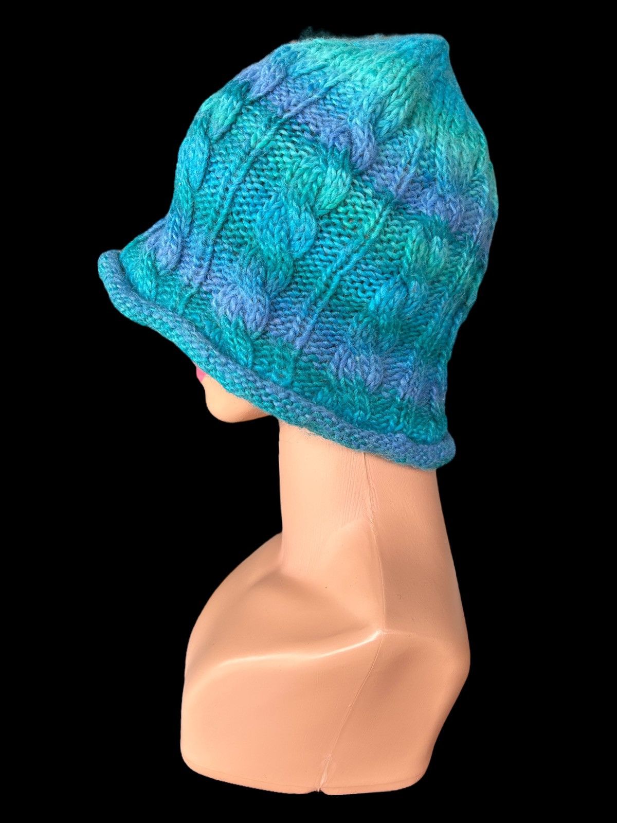 Kapital Crochet Knitted Handmade Hairy Beanie Hats Size ONE SIZE - 1 Thumbnail