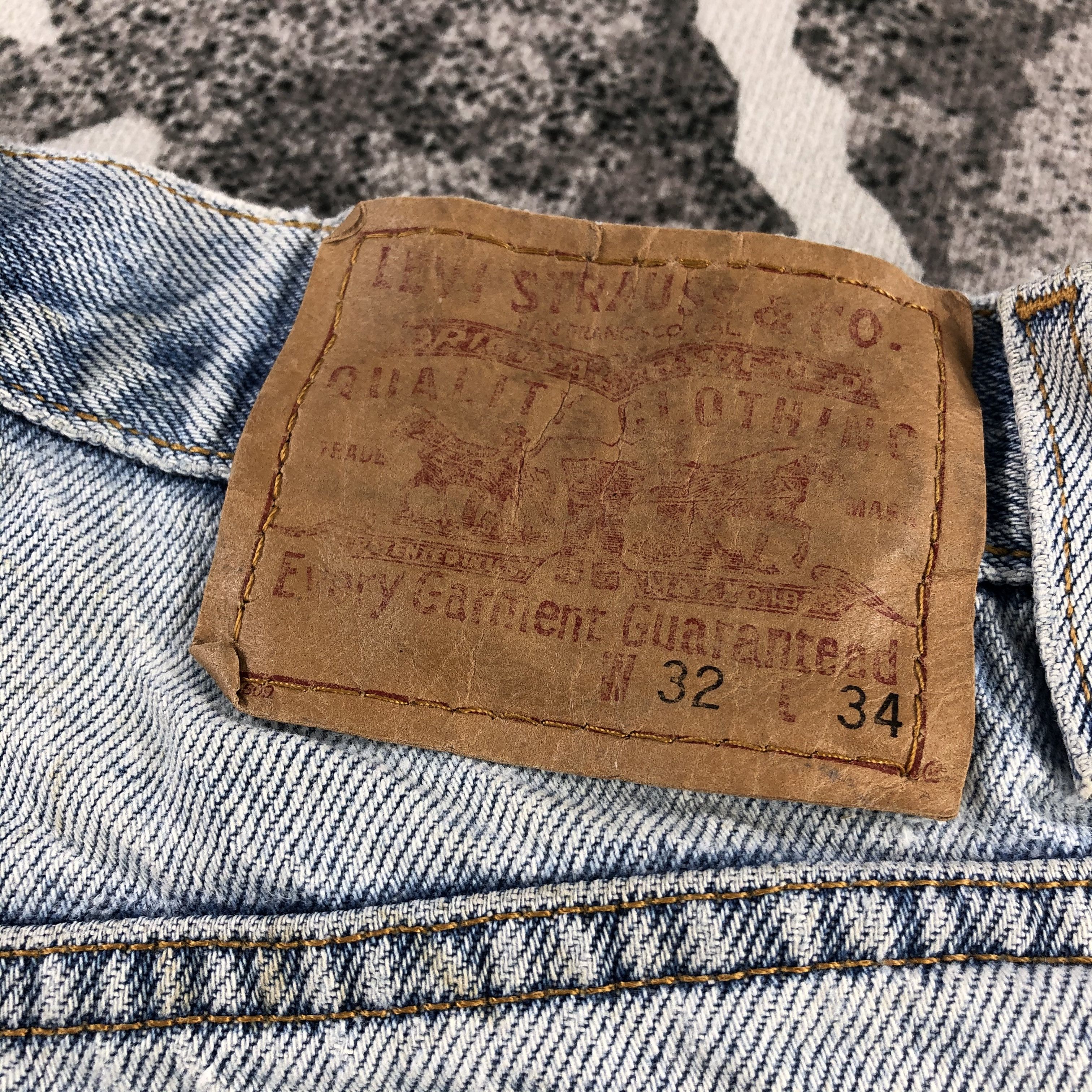 Levi's Vintage Levi's 901 Jeans Dirty Wash Denim KJ1061 Size US 32 / EU 48 - 5 Thumbnail