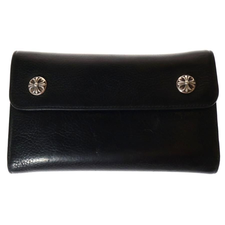 Chrome Hearts Chrome Hearts WAVE CROSS BALL Leather Wallet Size ONE SIZE - 1 Thumbnail