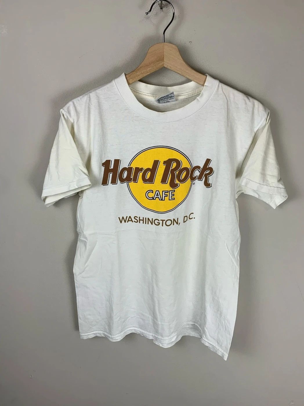 Vintage Vintage Hard Rock Cafe Washington DC Tee Size US M / EU 48-50 / 2 - 1 Thumbnail