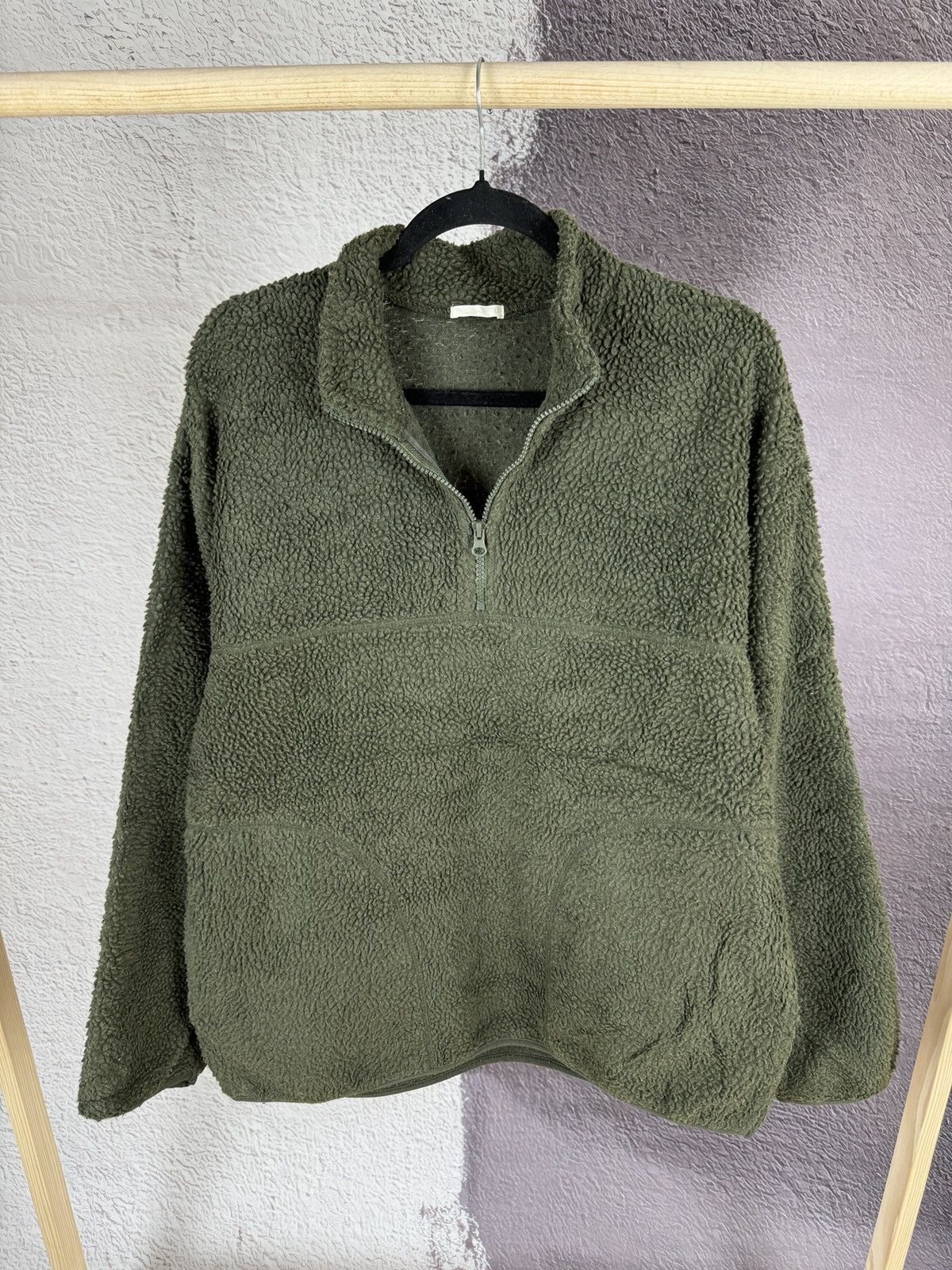 GU GU Japan vintage half zip fleece pullover sweater Size US L / EU 52-54 / 3 - 2 Thumbnail