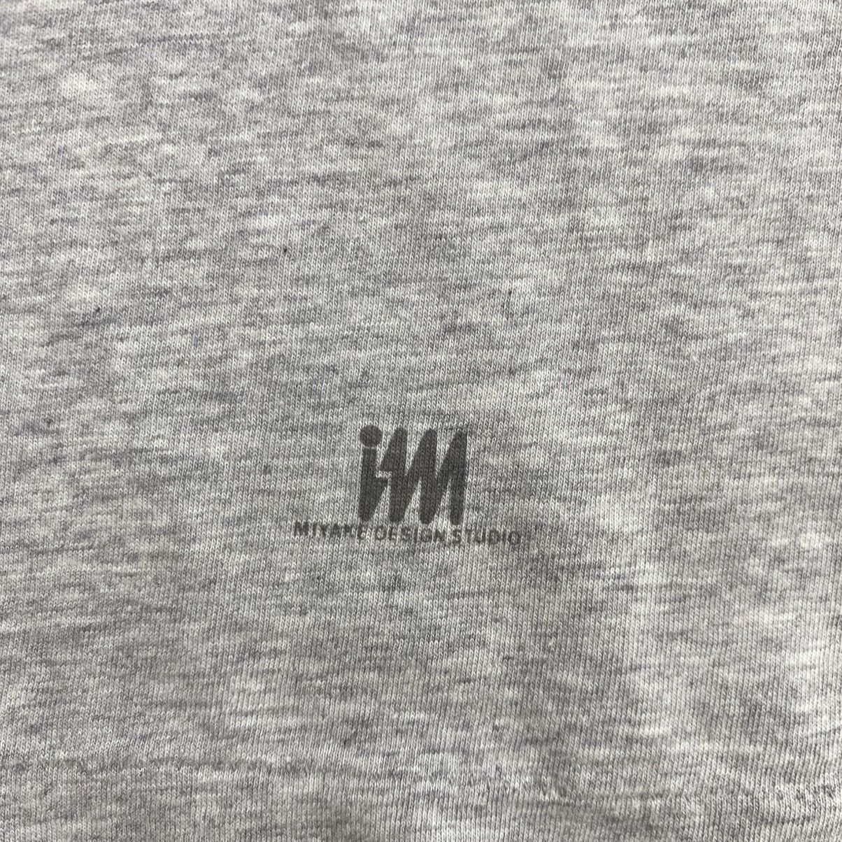 Issey Miyake 2000s Issey Miyake Design Studio Im Product Basic Gray Tee Size US L / EU 52-54 / 3 - 4 Thumbnail