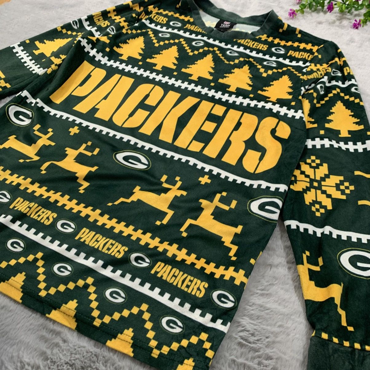 Vintage Vintage Green Bay Packers Long Sleeve Shirt - NFL Team Gear Size US S / EU 44-46 / 1 - 3 Thumbnail