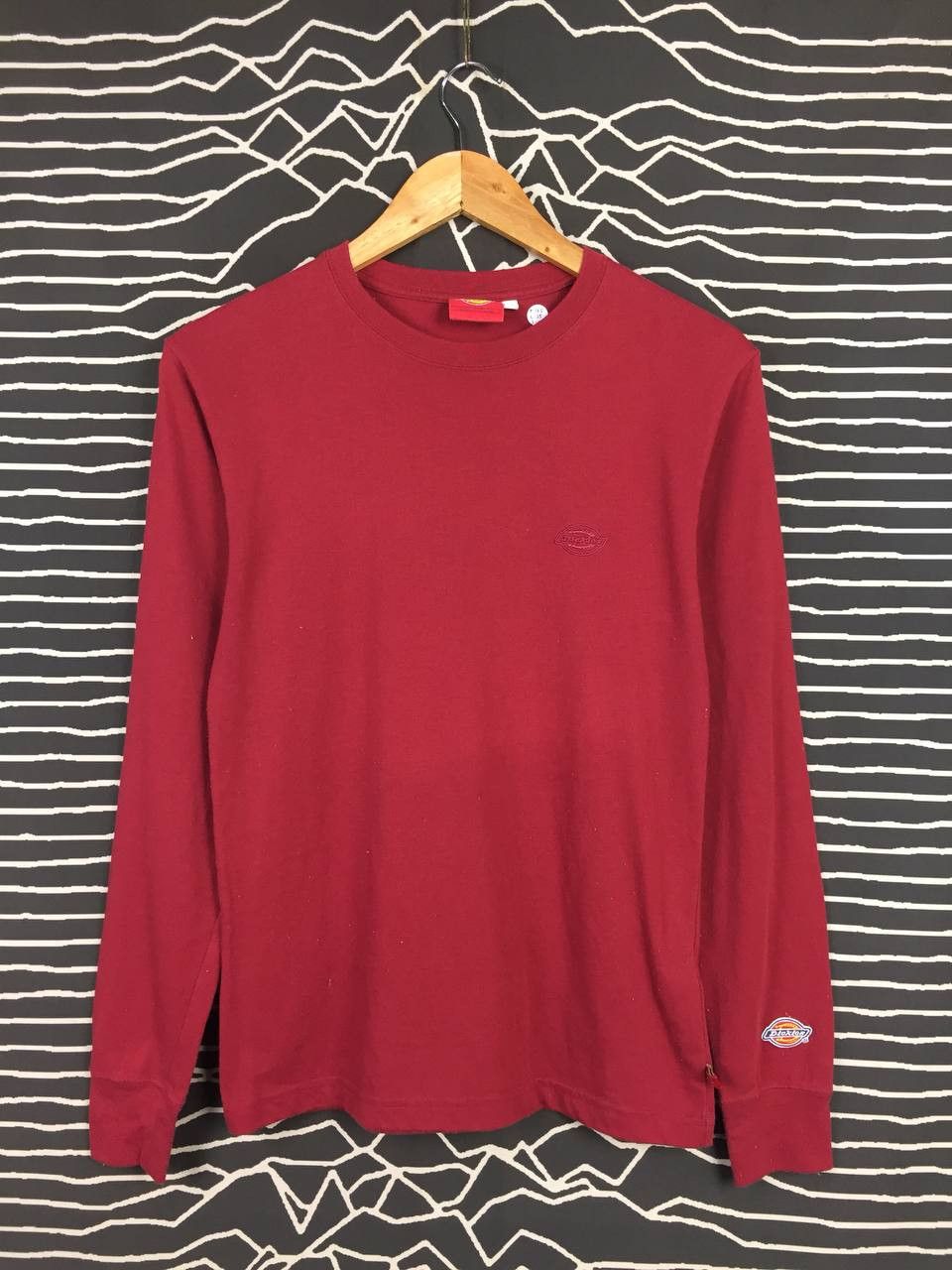 Dickies × Vintage Vtg Dickies Workwear Embroidered Logo Longsleeve Tee Size US M / EU 48-50 / 2 - 2 Thumbnail