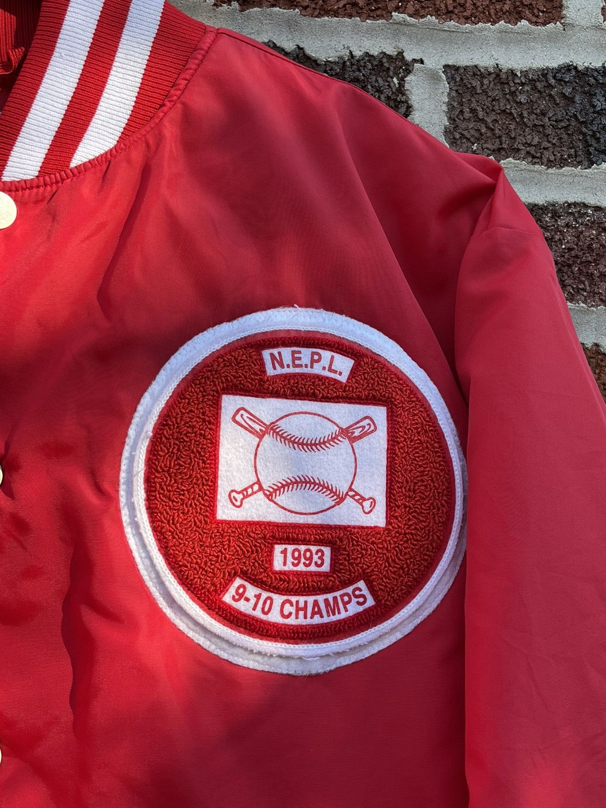 MLB Vintage 90’s Maple “Holy Terrors” Varsity Jacket Size US M / EU 48-50 / 2 - 7 Thumbnail