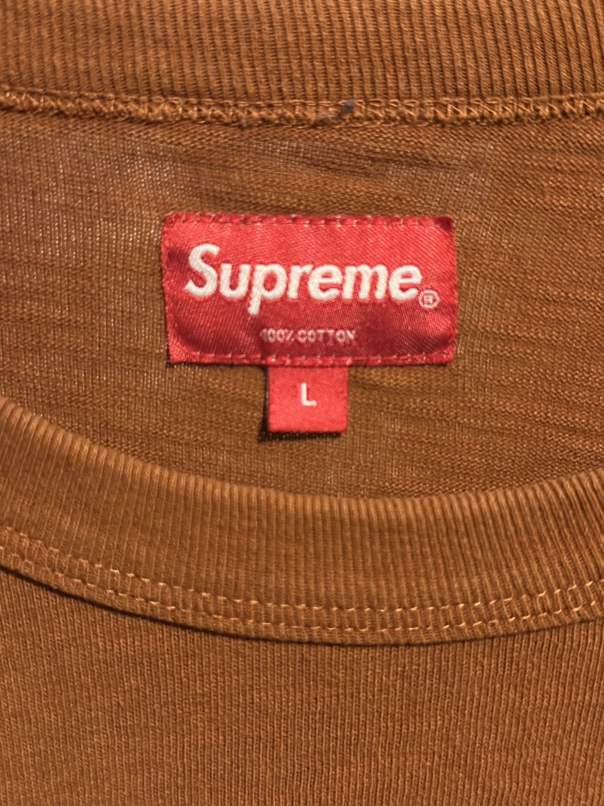 Supreme Supreme Nouveau Logo Tee Size US L / EU 52-54 / 3 - 3 Thumbnail
