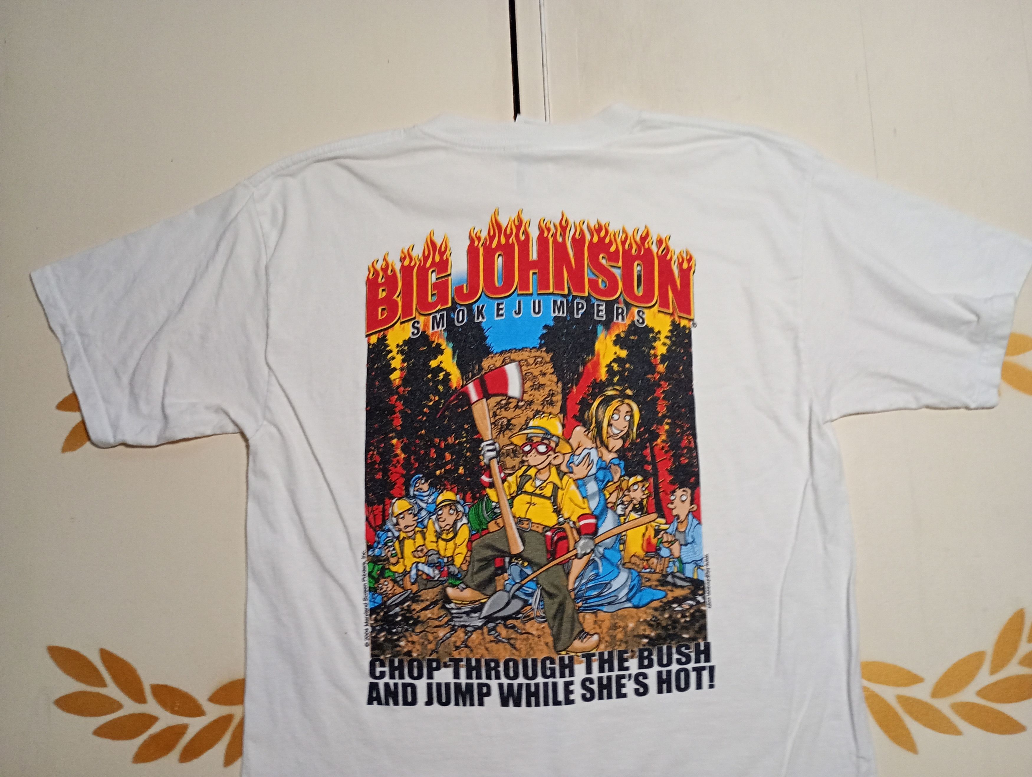 Gildan Big Johnson Smokejumpers Gildan T-Shirt 2004 Size US L / EU 52-54 / 3 - 13 Thumbnail