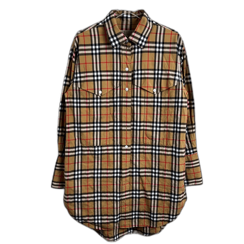 Burberry Burberry Plaid Long Sleeve Shirt in UK Size 6 Size US S / EU 44-46 / 1 - 1 Thumbnail