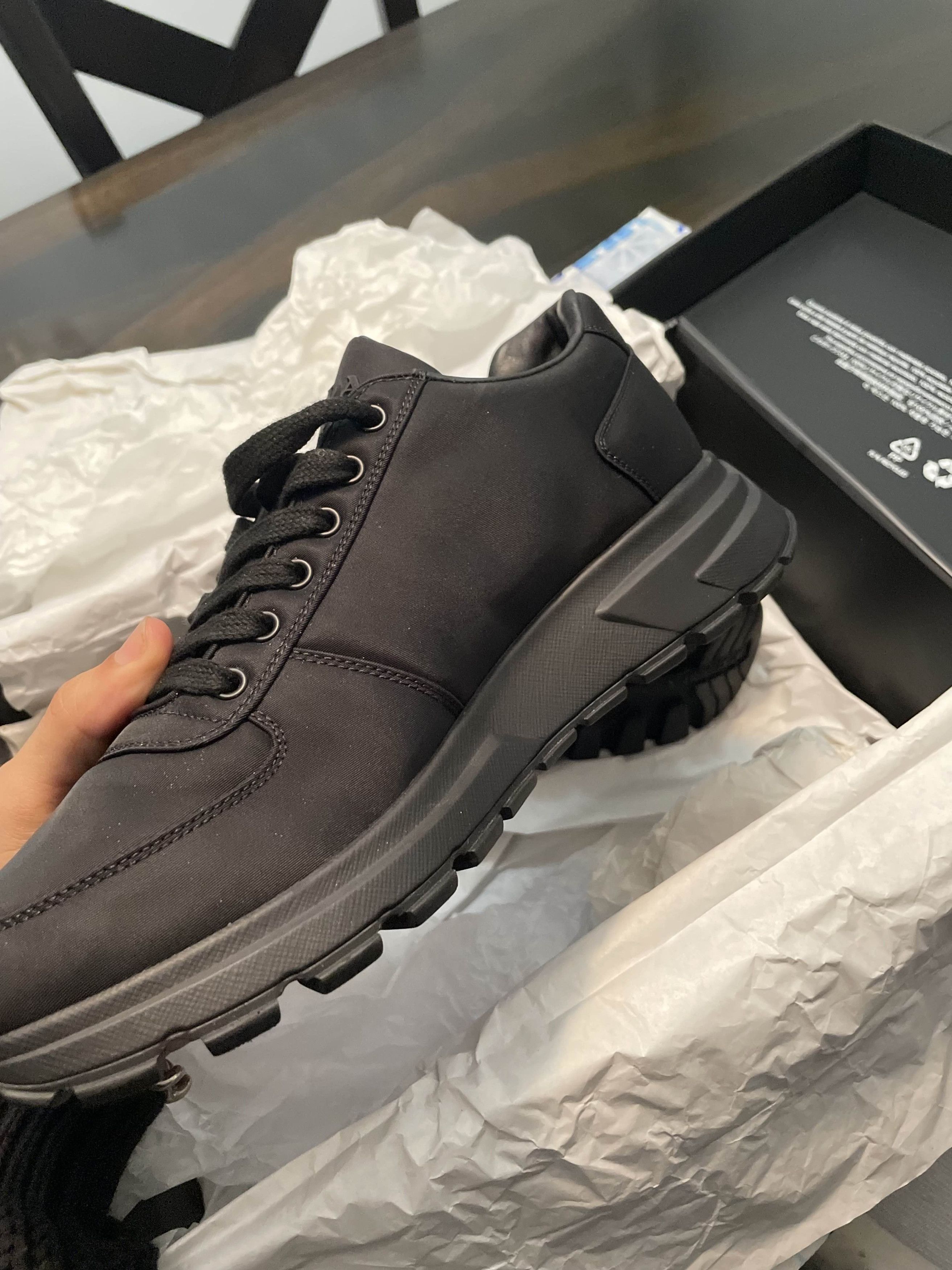 Prada Prada PRAX 01 Lace-Up Sneakers Size US 8 / EU 41 - 2 Thumbnail