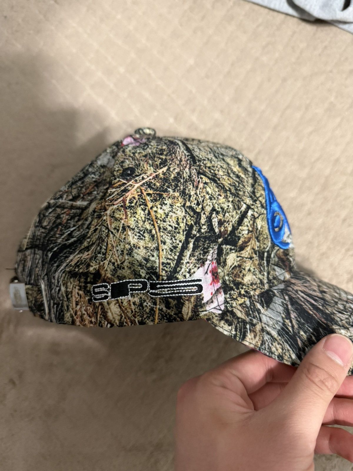 Sp5der SP5DER REAL TREE BLUE LOGO CAP HAT Size ONE SIZE - 4 Thumbnail