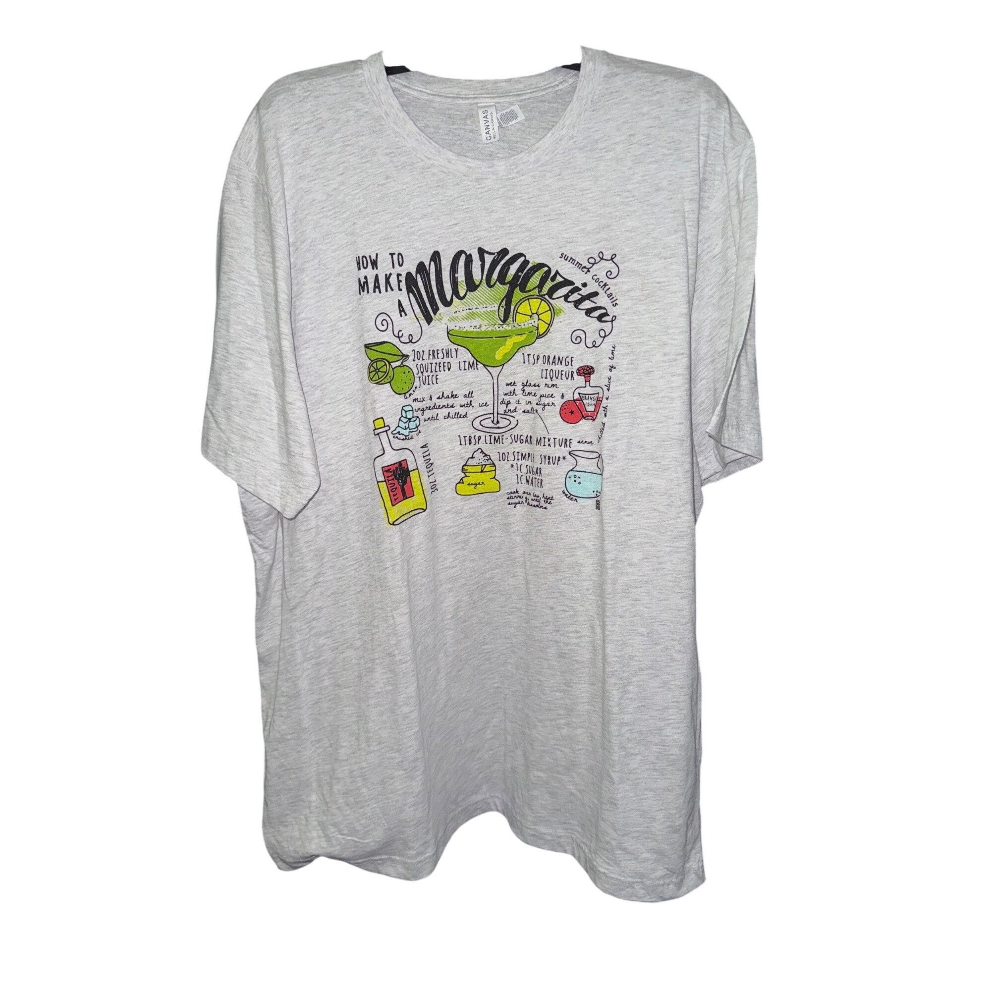 Other "How to make a margarita" Short Sleeve Shirt, VARIOUS SIZES Size XXL / US 16-18 / IT 52-54 - 2 Thumbnail