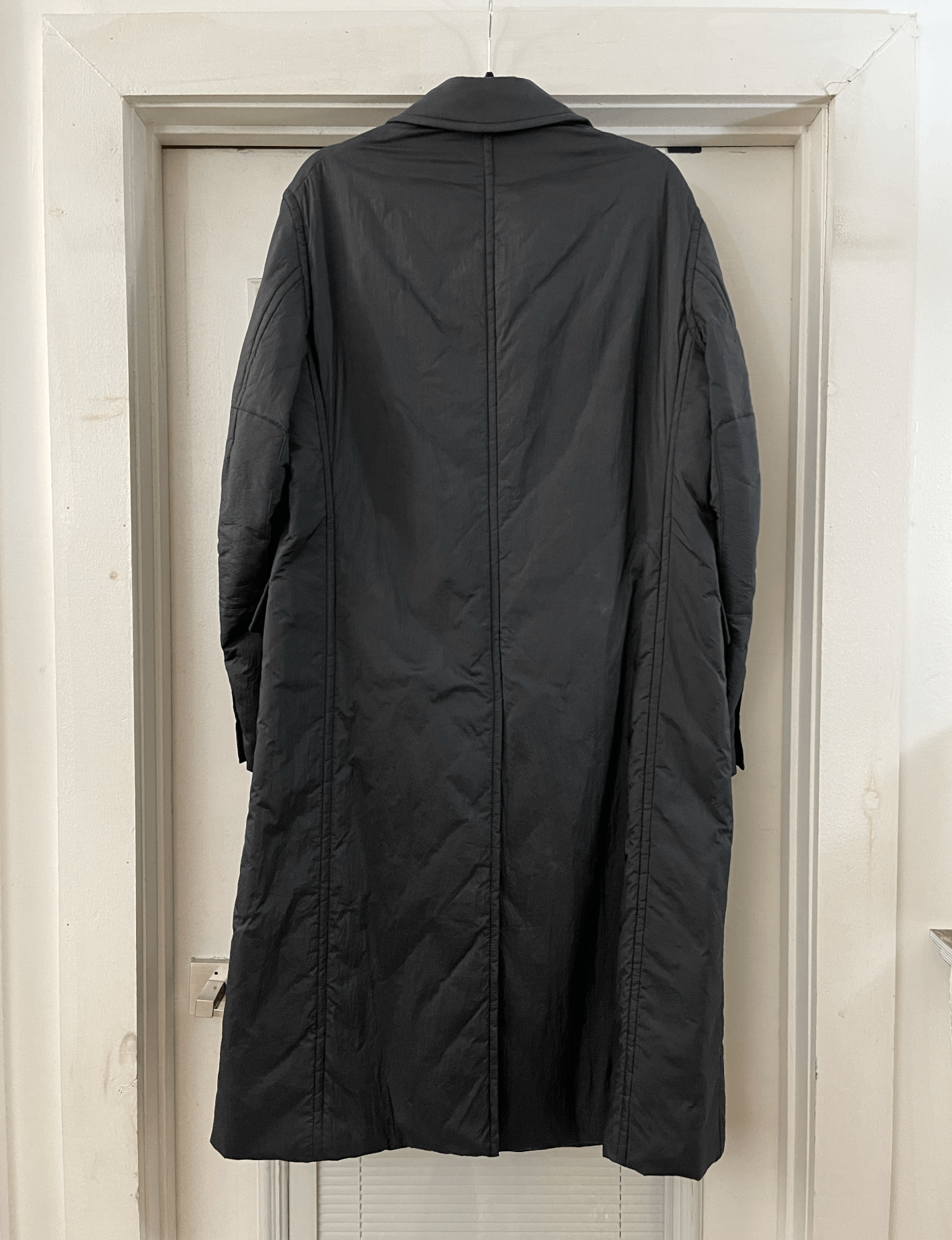 Other Nylon Padded Double Breasted Coat Size US L / EU 52-54 / 3 - 2 Thumbnail