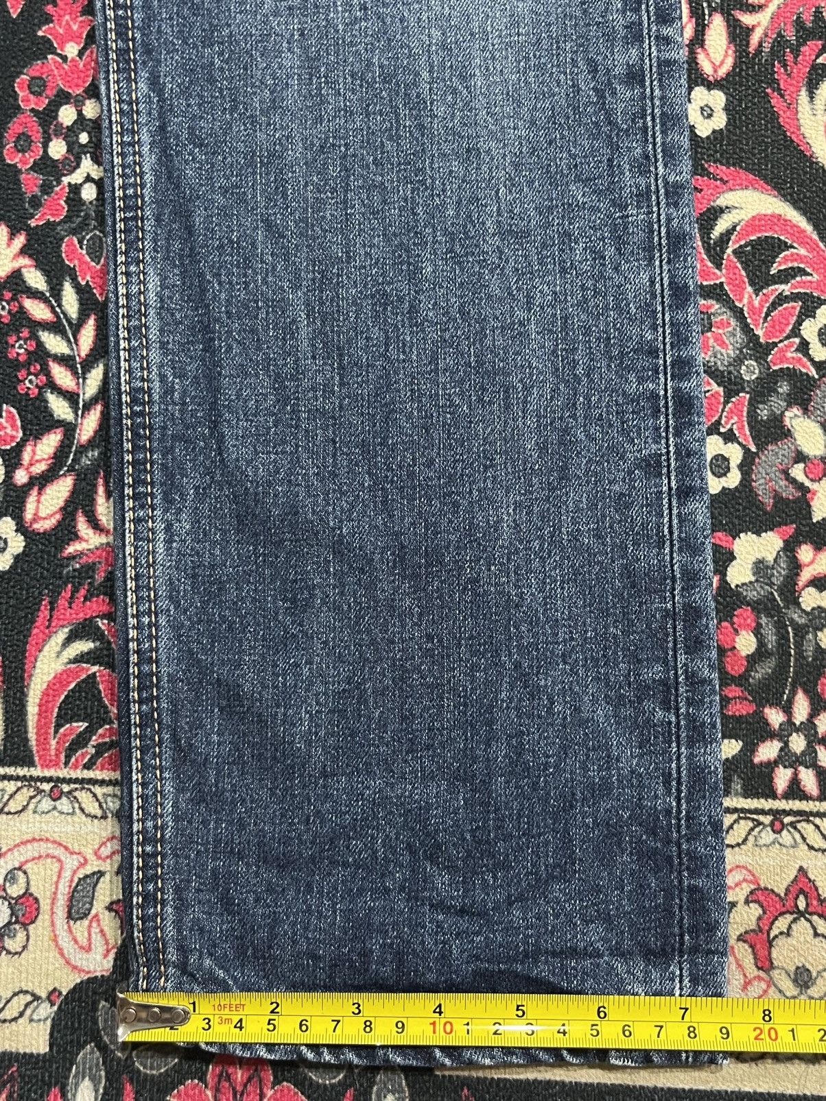Edwin Edwin Exclusive Vintage Blue Faded Washed Distressed Jeans Size US 29 - 15 Thumbnail