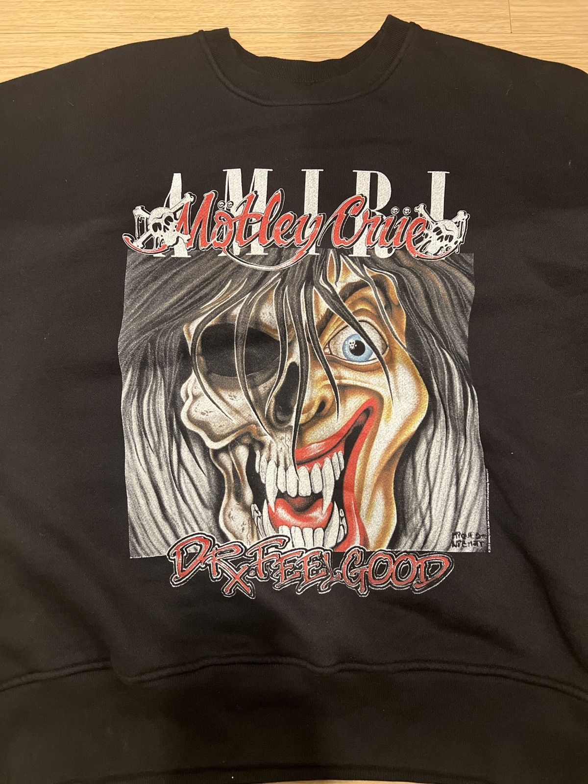 image of Amiri Motley Crue in Black, Men's (Size Medium)