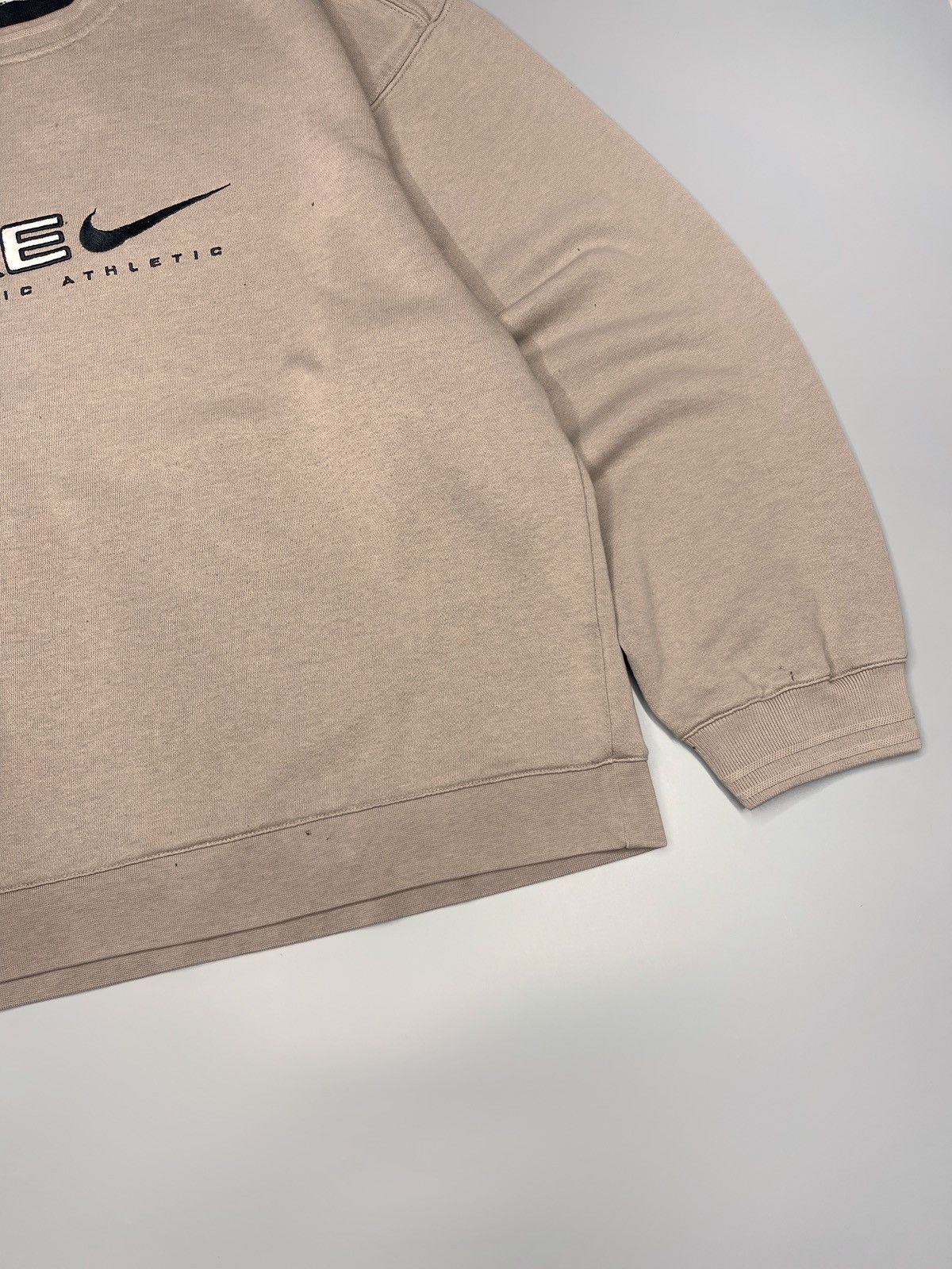 Nike × Vintage Vintage Y2k Nike Big Logo Sweatshirt 90’s Size US L / EU 52-54 / 3 - 4 Thumbnail
