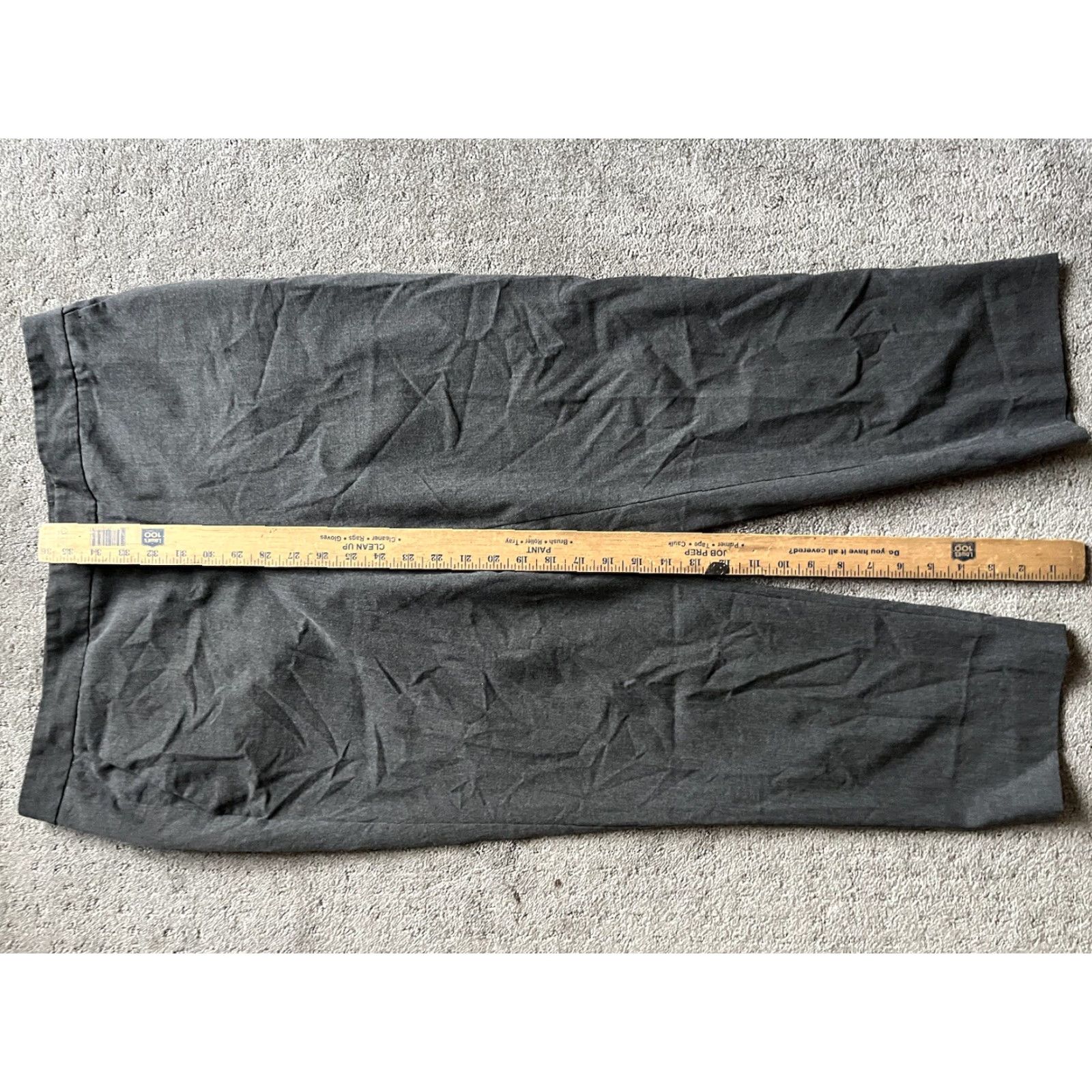 Vince Camuto Vince Camuto Womens Gray Cropped Capri Dress Pants Trousers Plus 14 Beltless Back Zipper 25 Inseam Dress Pants Womens Plus 14 Gray Vince Camuto Size 36" / US 14 / IT 50 - 6 Thumbnail
