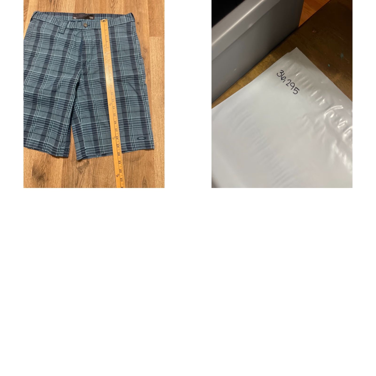 Oakley Oakley Shorts Mens Size 32W Blue Flat Front Chino Casual Pockets Slim? Regular Fit Adult Men Size US 32 / EU 48 - 8 Thumbnail