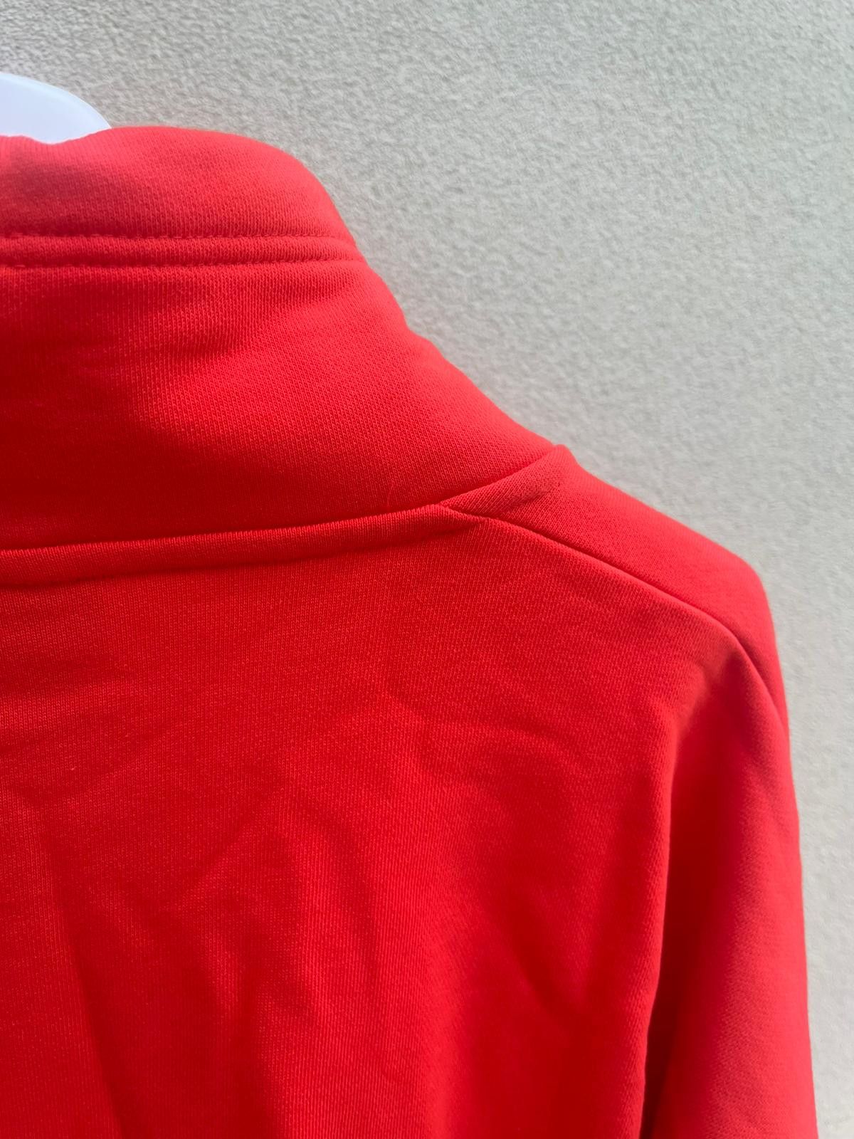 Adidas × Gosha Rubchinskiy Logo Embroidered Cowl Neck Sweater in Orange Size US M / EU 48-50 / 2 - 8 Thumbnail