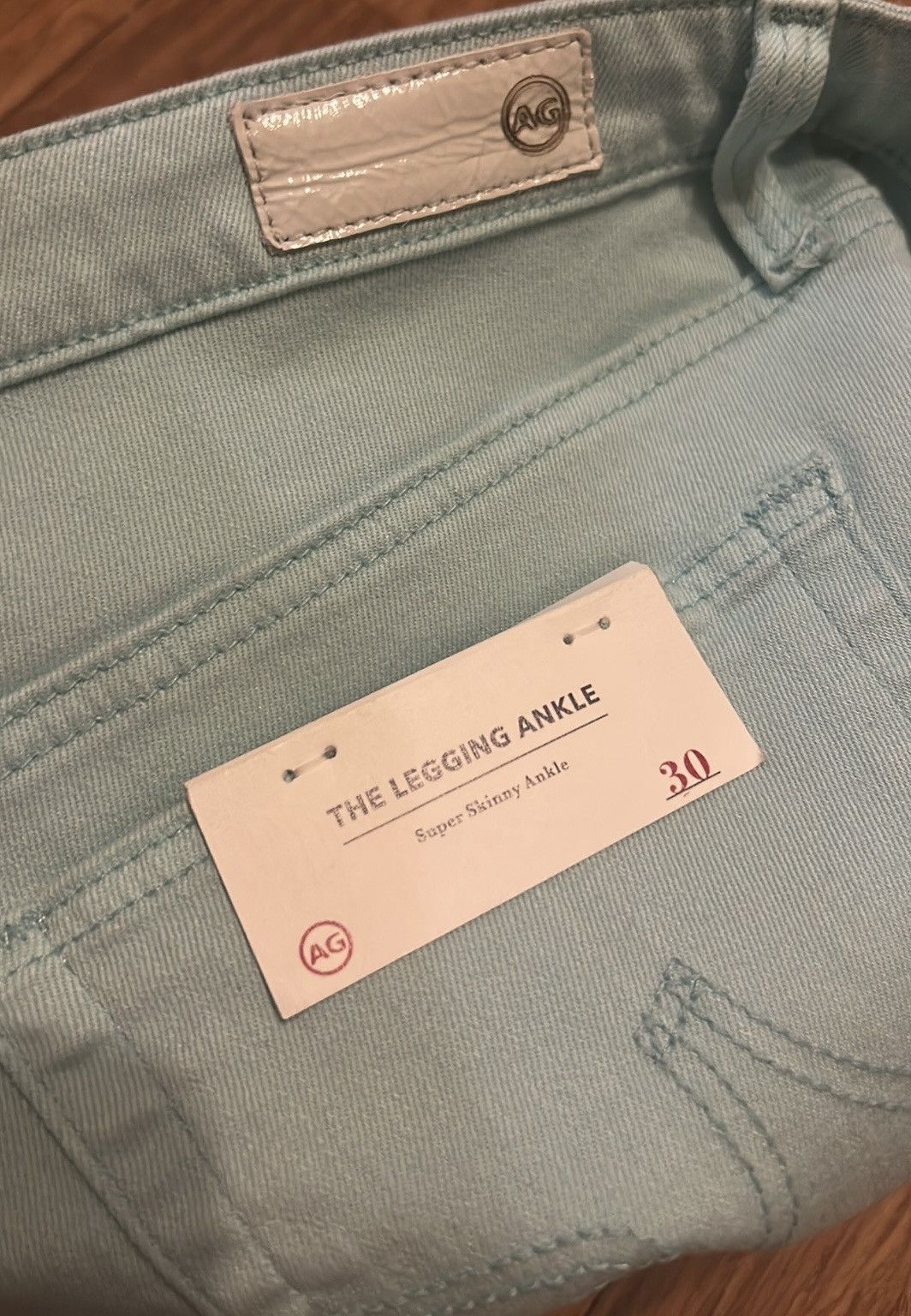 AG Adriano Goldschmied AG Jeans The Legging Ankle Super Skinny Jeans size 30 Size 30" / US 8 / IT 44 - 7 Thumbnail