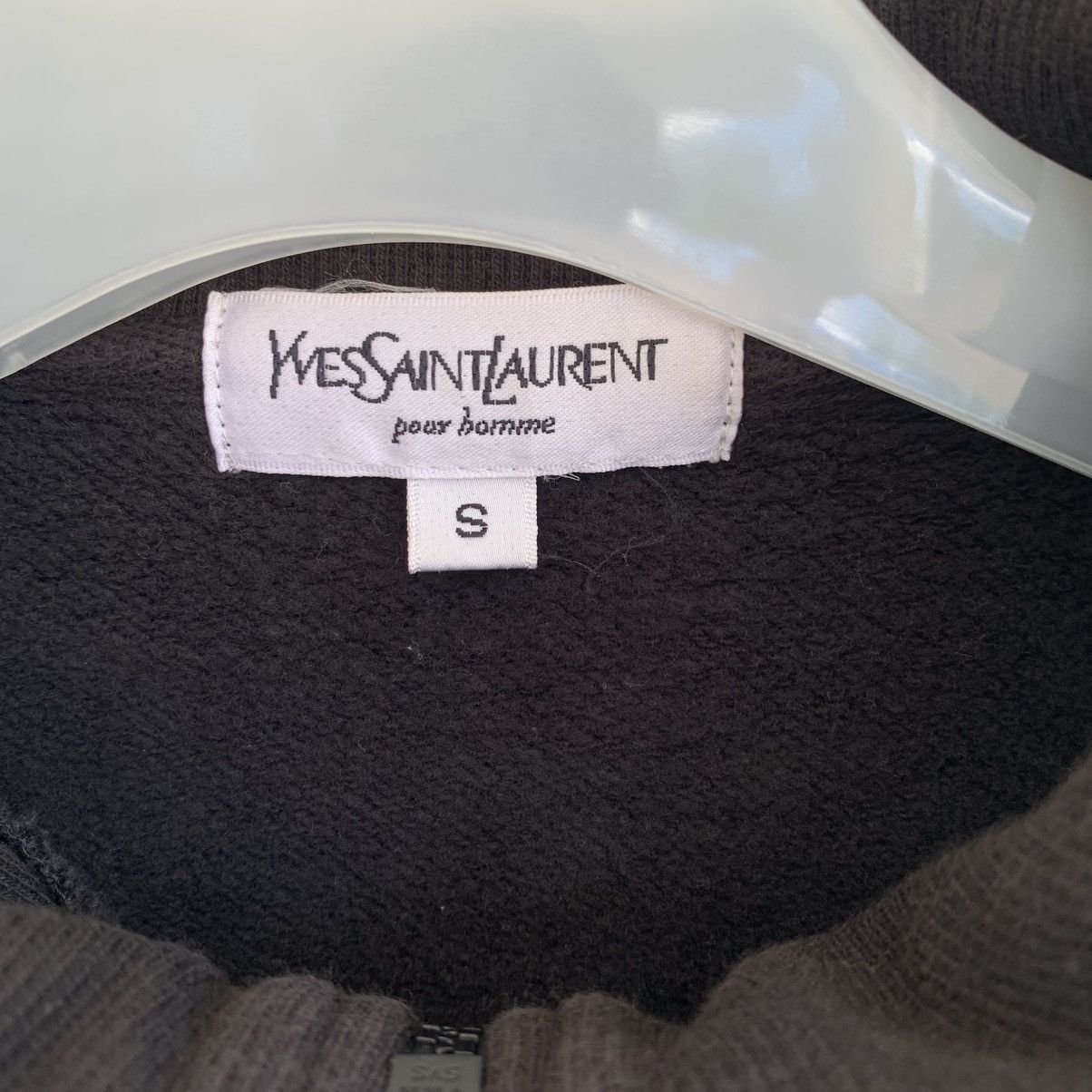 Yves Saint Laurent Vintage YSL Yves Saint Laurent Quarter Zip Zipper Sweatshirt Size US S / EU 44-46 / 1 - 3 Thumbnail