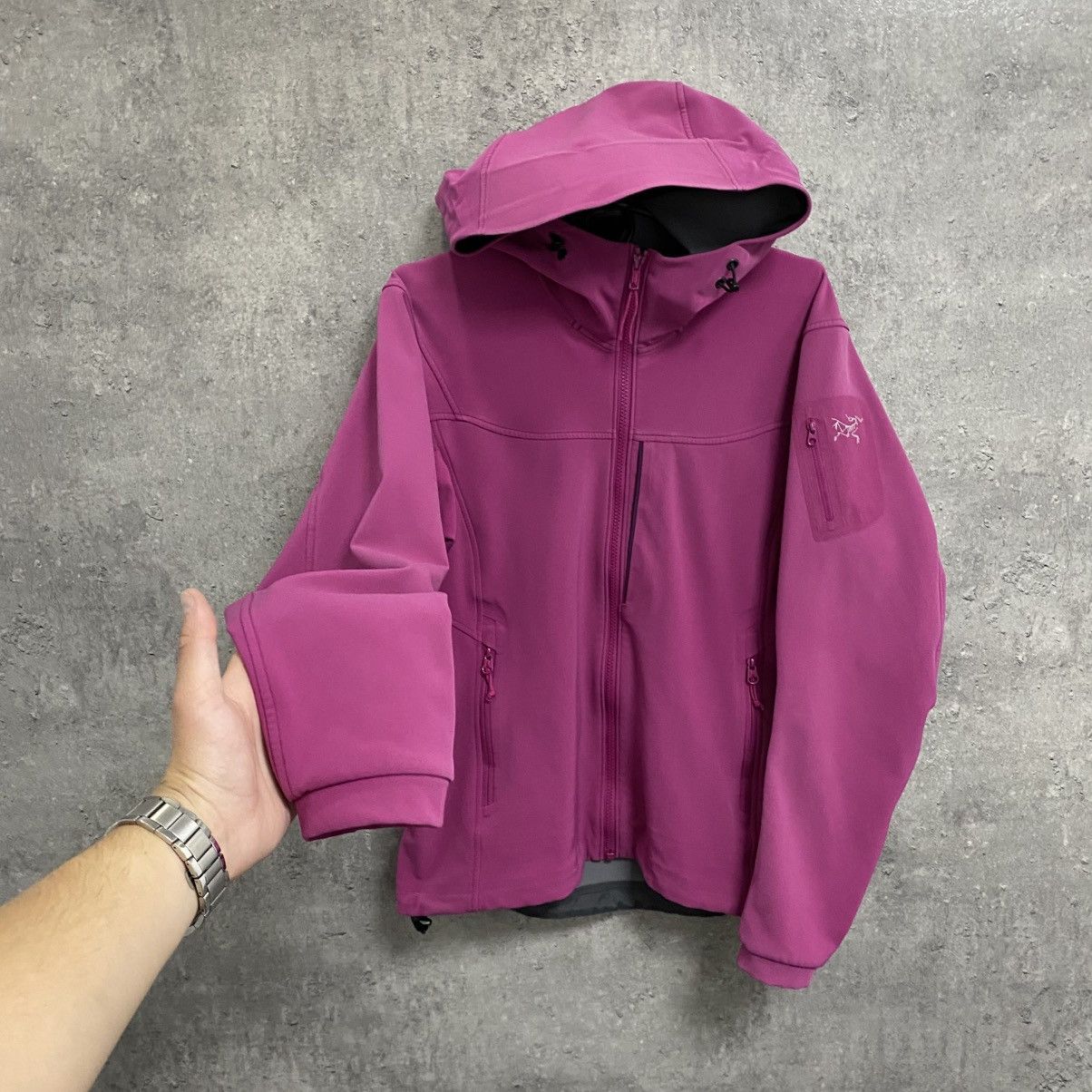 Arc'teryx Vintage Arc’teryx Pink Soft-Shell Outdoor Jacket Size US S / EU 44-46 / 1 - 2 Thumbnail