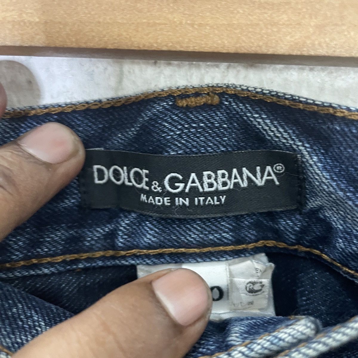 Dolce & Gabbana Vintage Dolce & Gabbana Italian Denim Jean Size US 34 / EU 50 - 5 Thumbnail