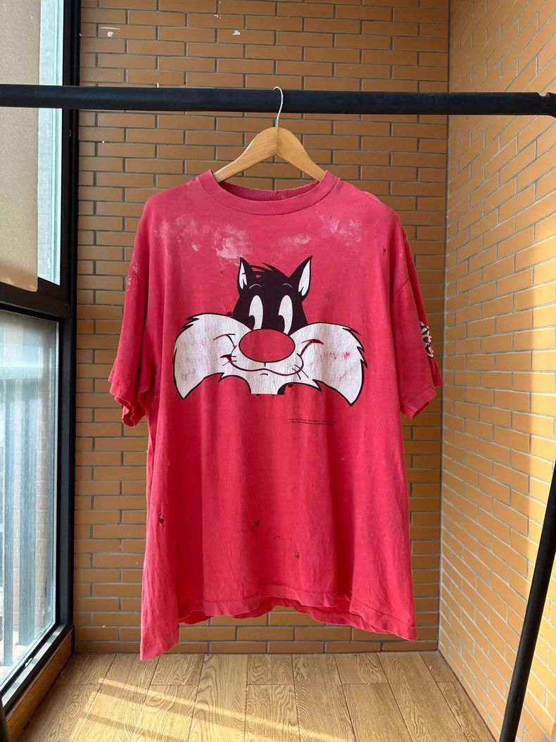 Vintage VintageTee 1991 Cartoon Warner Bros 2505-Nextarrow Size US XL / EU 56 / 4 - 1 Thumbnail