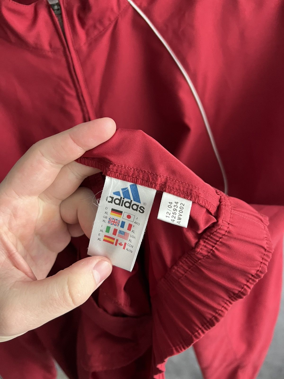 Adidas Vintage Adidas Light Jacket 2004 Climashell Wind Half Zip Size US XL / EU 56 / 4 - 8 Thumbnail