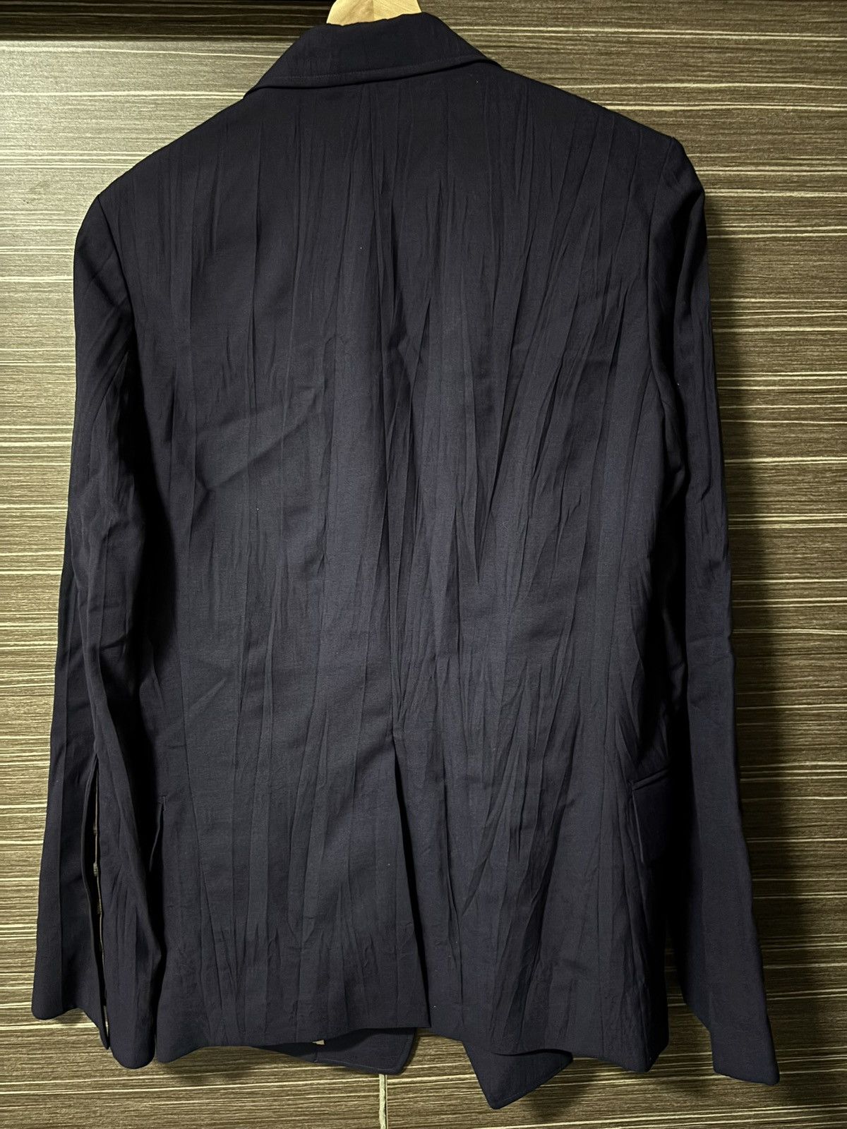 Bed j.w. Ford Bed J W Ford Blue Purple Polyester Wool Blazer Size US S / EU 44-46 / 1 - 2 Thumbnail