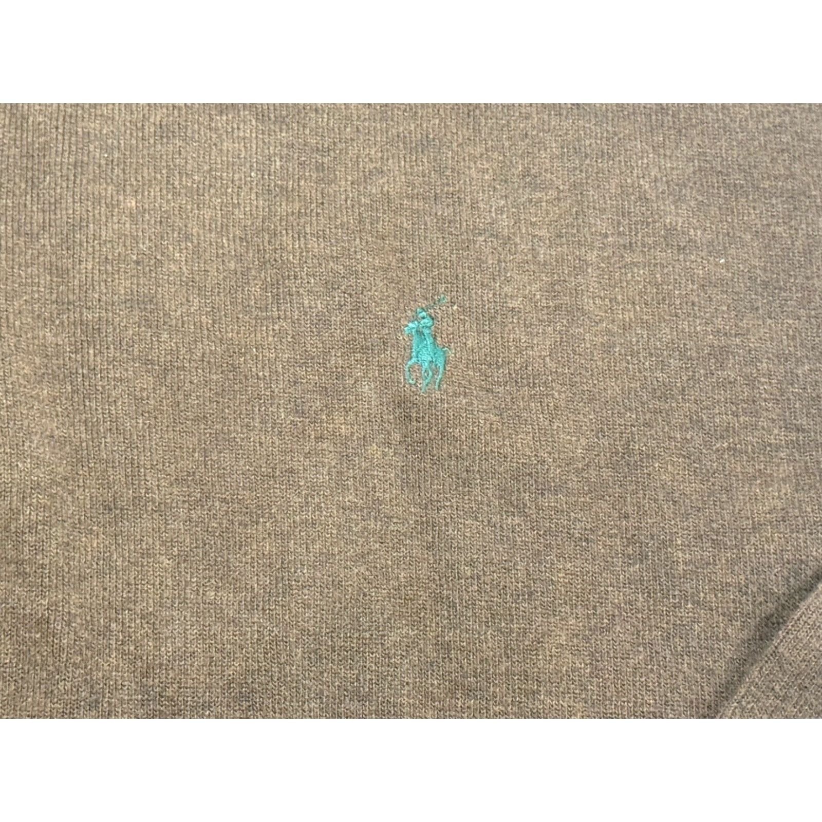 Polo Ralph Lauren Polo Ralph Lauren Sweater Pullover 1/4 Zip Mock Neck Long Sleeve Brown Big & Tall 3X Mens Size US XXL / EU 58 / 5 - 4 Thumbnail