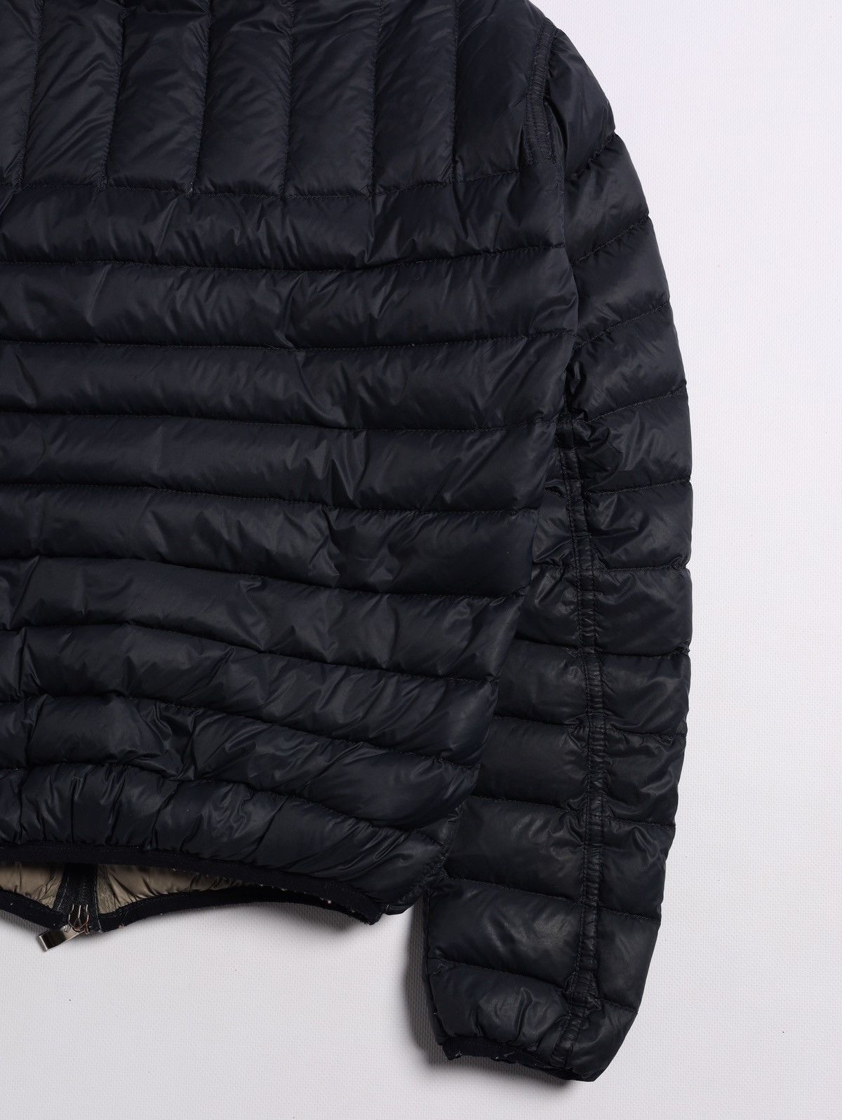 Eleventy Eleventy Nylon Down Puffer Jacket Light Navy Size S / US 4 / IT 40 - 18 Thumbnail