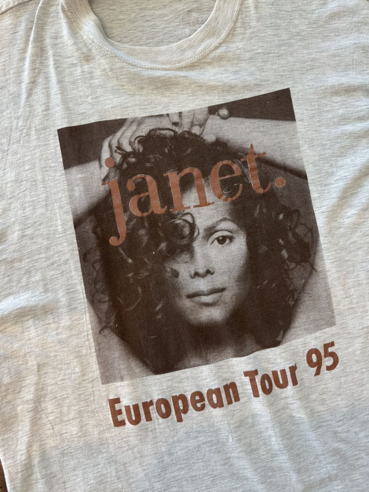 Band Tees Janet Jackson Europe Tour Tee 95 Size US L / EU 52-54 / 3 - 2 Thumbnail