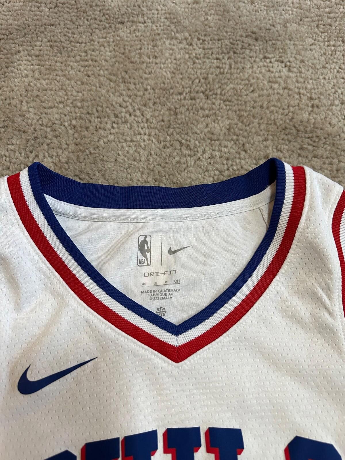 Nike NIKE PHILA PHILADELPHIA 76ERS BASKETBALL SHIRT JERSEY NBA Size US S / EU 44-46 / 1 - 4 Thumbnail