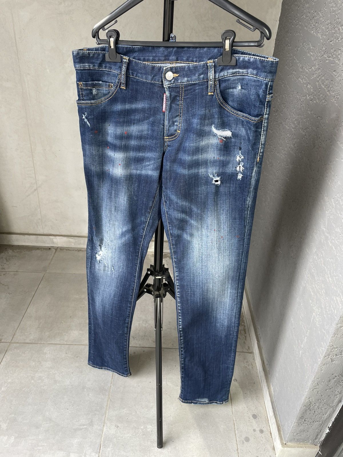 Dsquared2 Dsquared 2 men’s distressed denim jeans Size US 36 / EU 52 - 1 Thumbnail