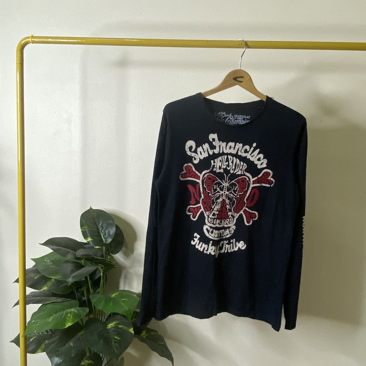 West Coast Choppers San Francisco Hell Riders Choppers Custom Rockabilly LS Tee Size US M / EU 48-50 / 2 - 5 Thumbnail