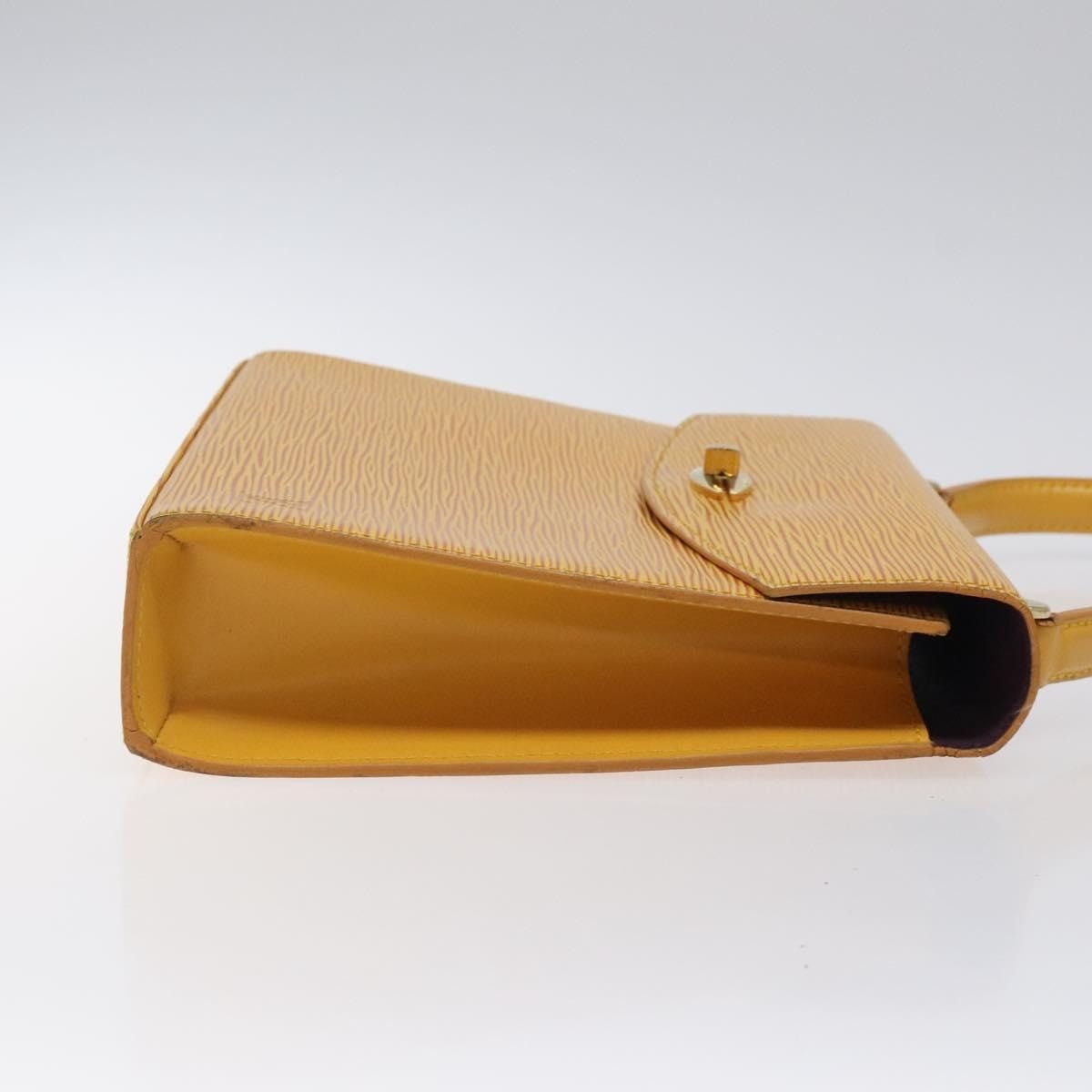 Louis Vuitton LOUIS VUITTON Epi Malesherbes Hand Bag Tassili Yellow Jonne Size ONE SIZE - 3 Thumbnail