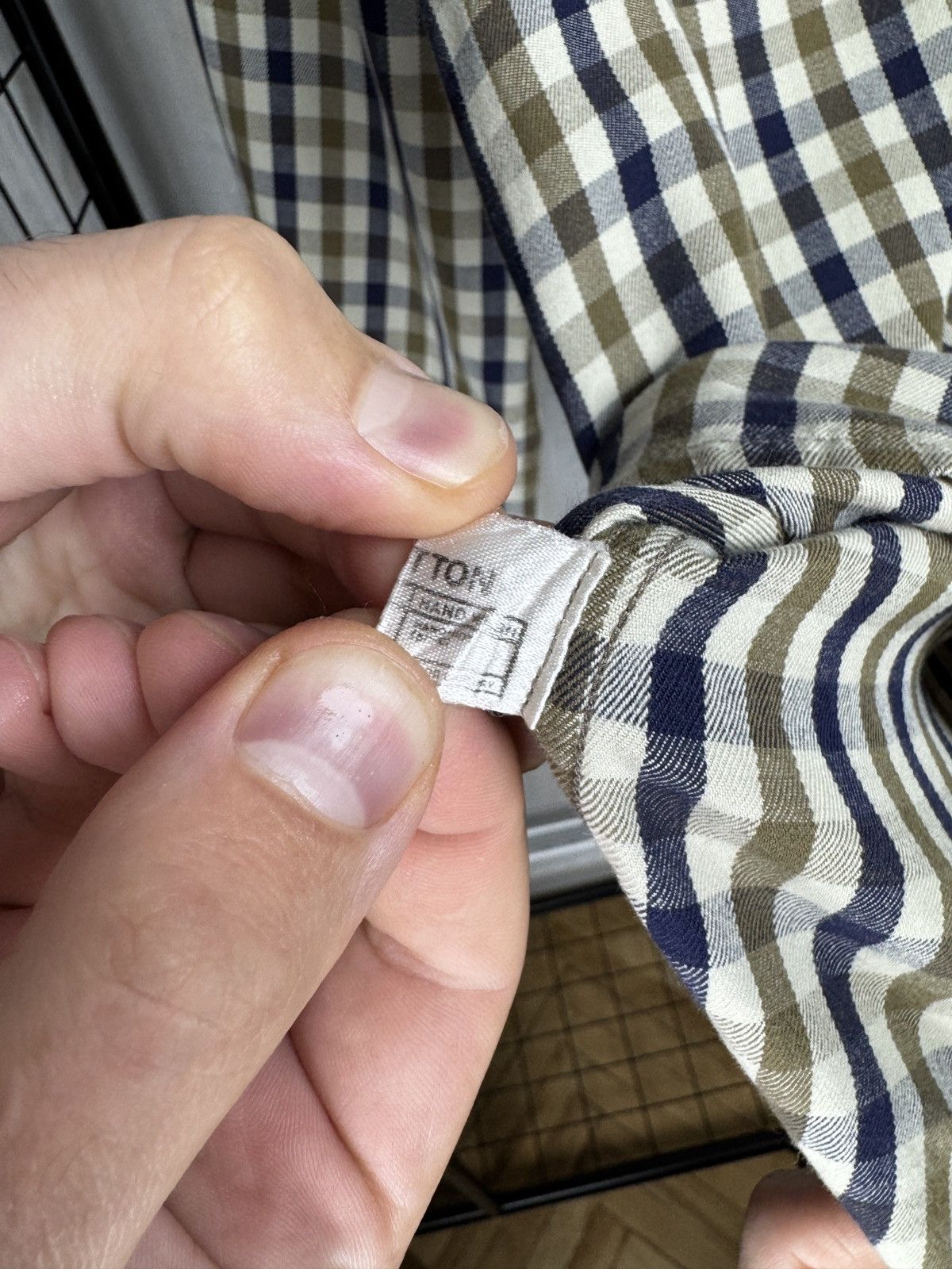 Aquascutum Aquascutum vintage nova check button up ls shirt size 36 91 Size S / US 4 / IT 40 - 12 Thumbnail