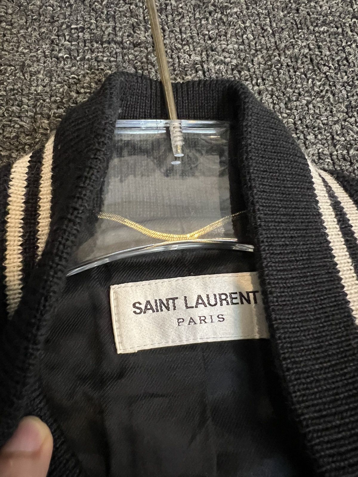 Hedi Slimane Saint Laurent teddy jacket Size US S / EU 44-46 / 1 - 6 Thumbnail