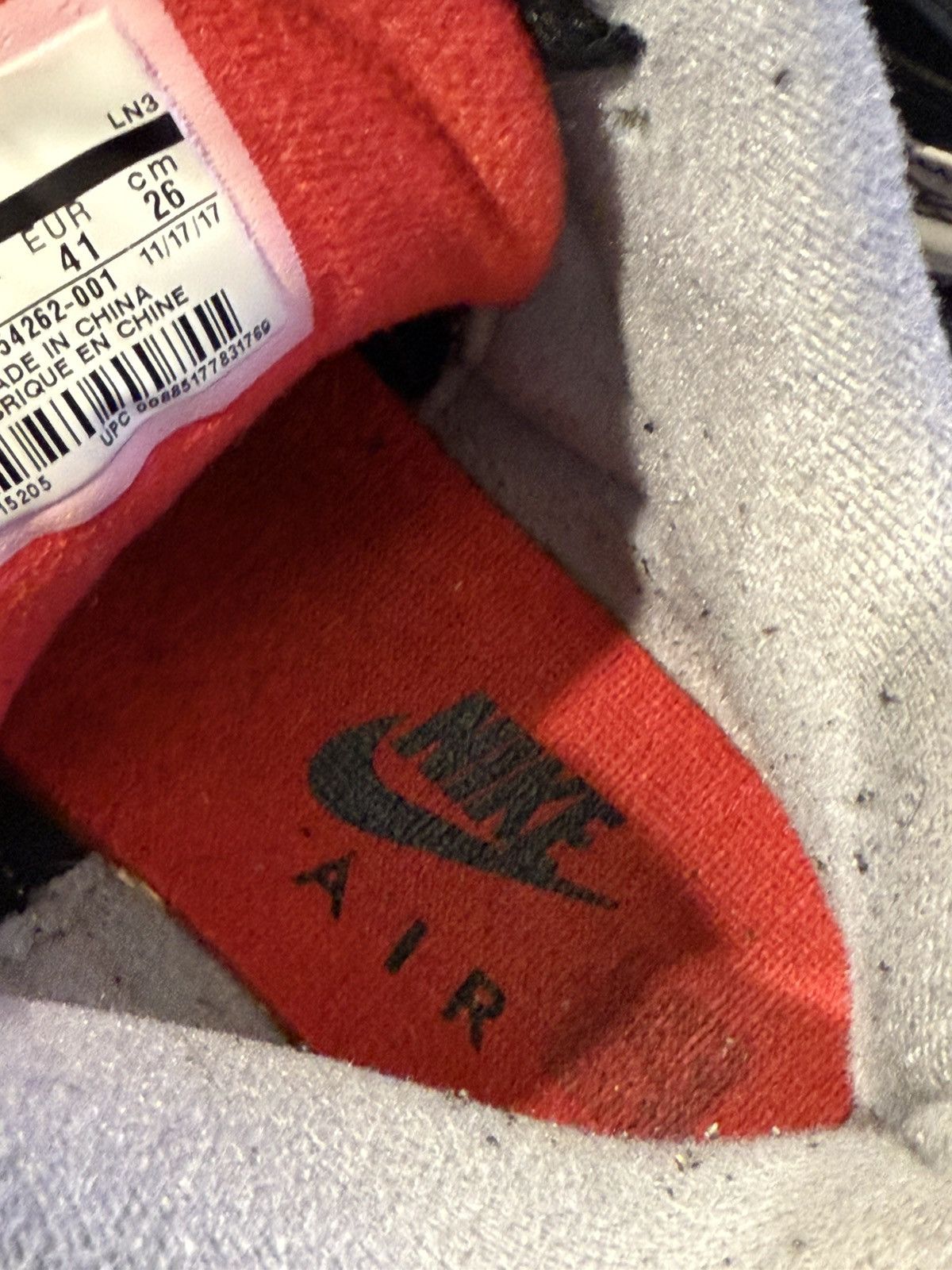 Jordan Brand Air Jordan Retro 3 Black Cement 2018 Size US 8 / EU 41 - 10 Thumbnail
