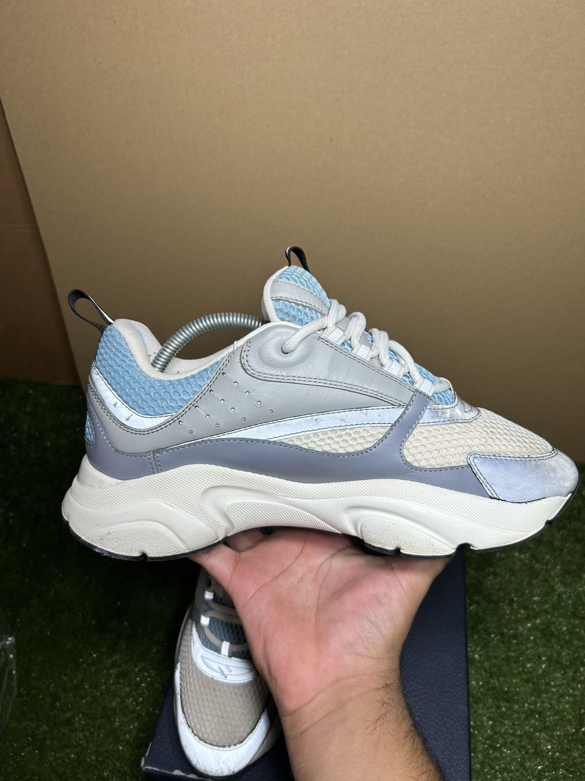 Dior Dior b22 blue grey Size US 8 / EU 41 - 4 Thumbnail